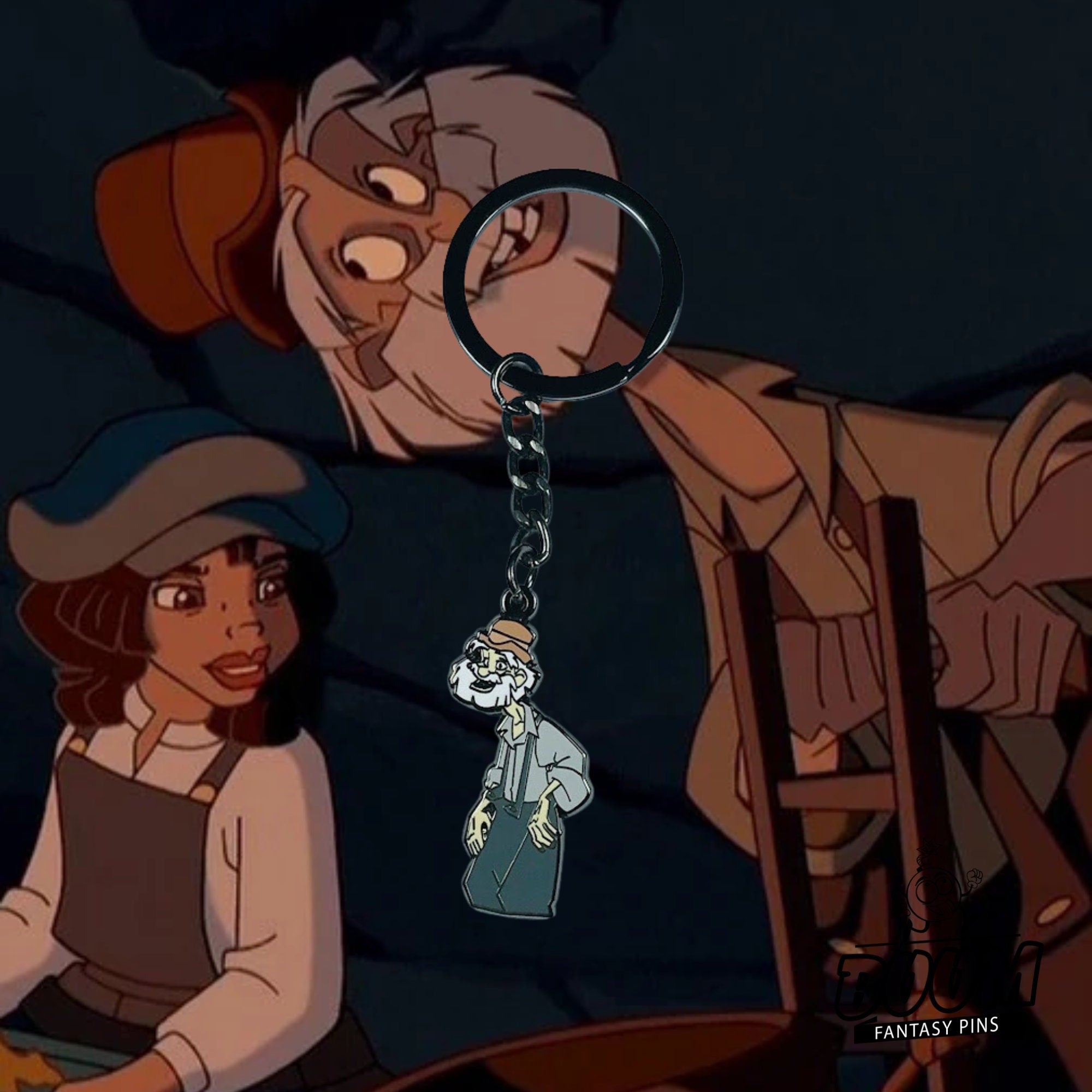 Llavero – Cookie Farnsworth de Atlantis: El Imperio Perdido – Disney Fantasy