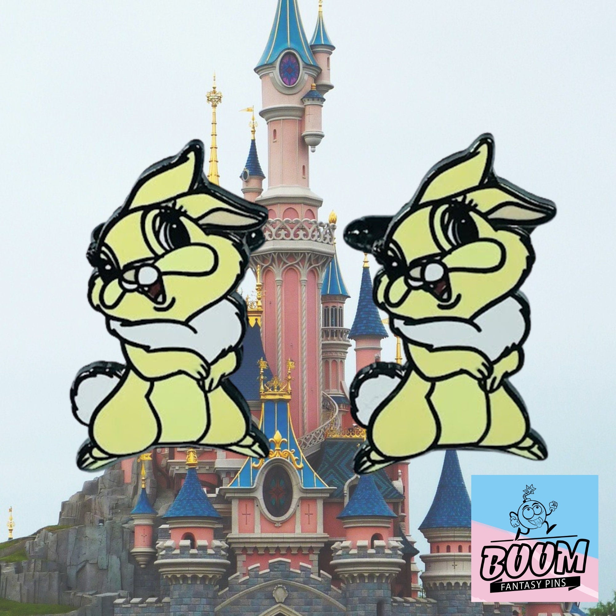 Boutons de manchette – Miss Bunny de Bambi – Disney Fantasy