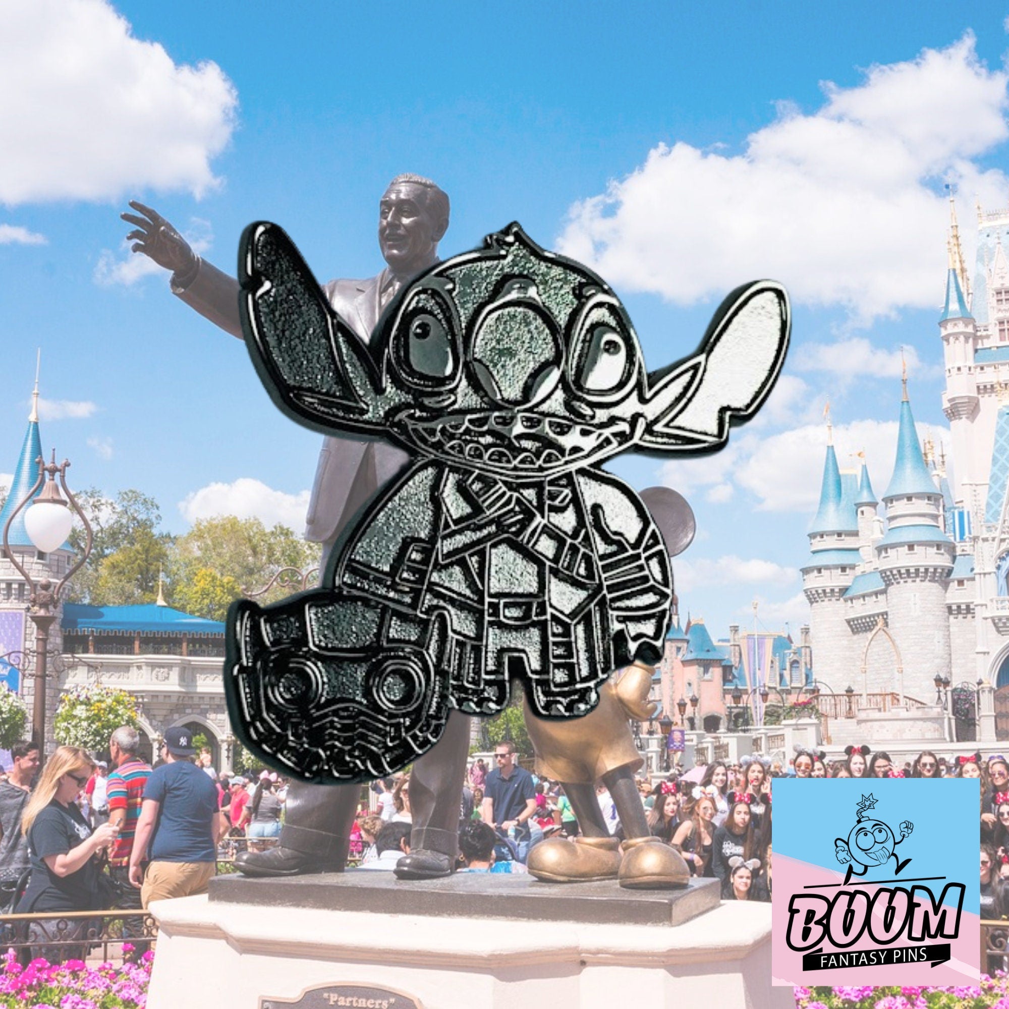 Prueba de alfileres: Stitch como Star-Lord de Lilo &amp; Stitch - Disney Fantasy