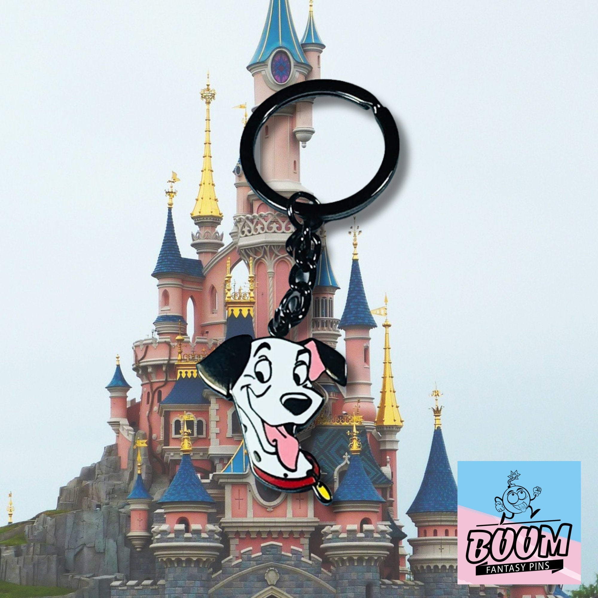Porte-clés – Pongo des 101 Dalmatiens – Disney Fantasy
