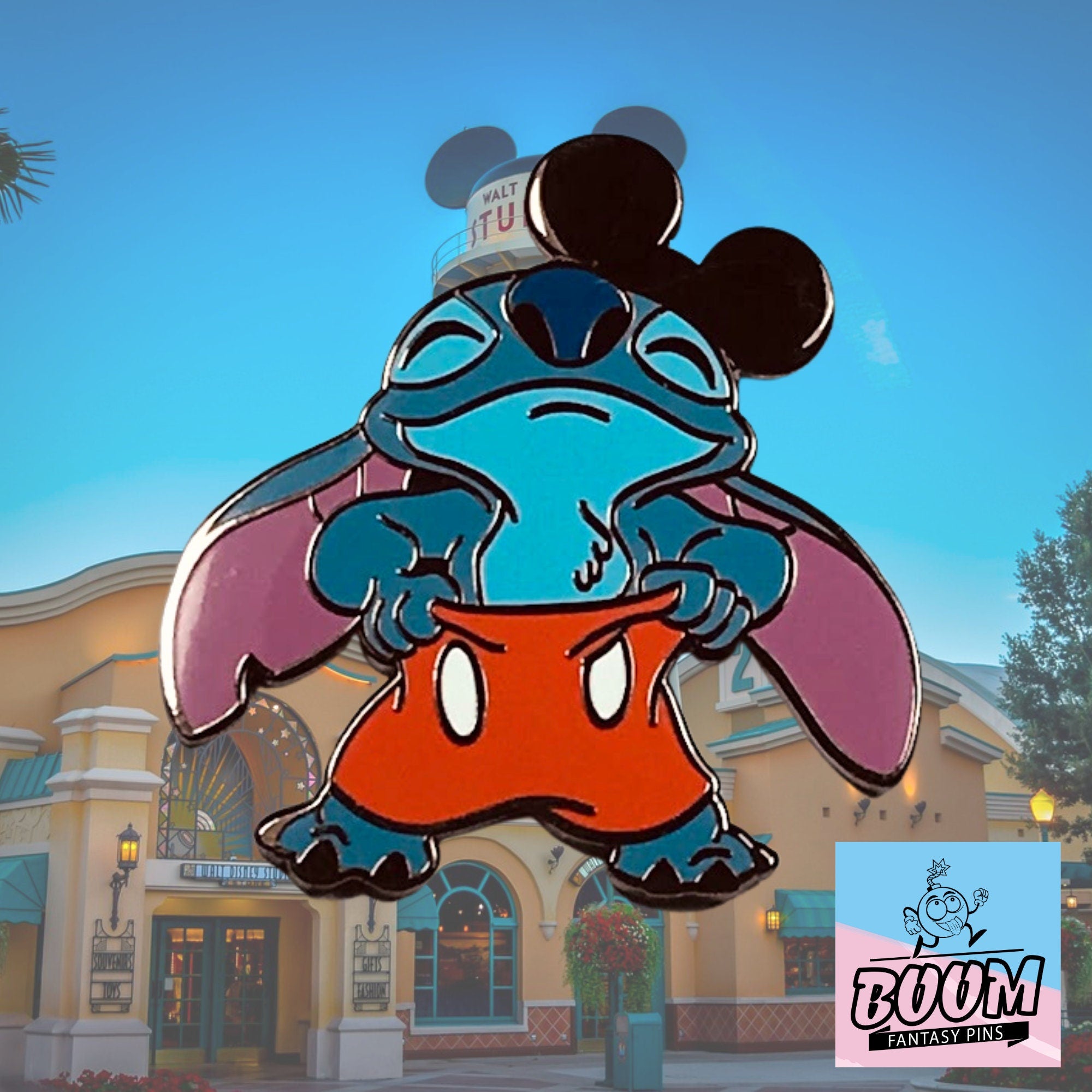 Épingle – Expérience 626 : Stitch en Mickey Mouse de Lilo &amp; Stitch – Disney Fantasy