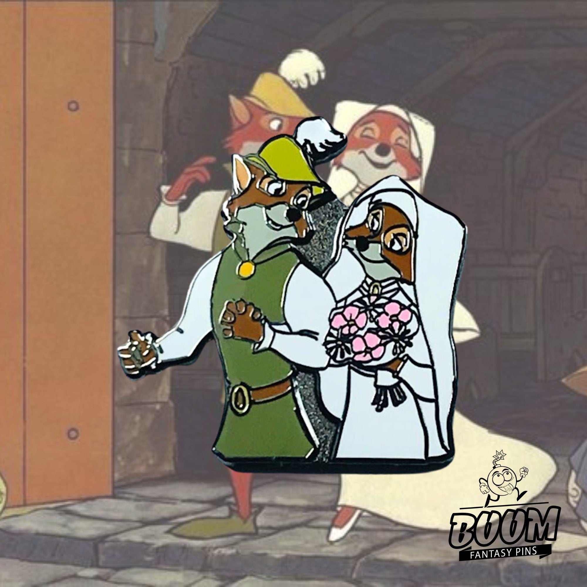 Pin – Maid Marian and Robin Hood from Robin Hood – Disney Fantasy