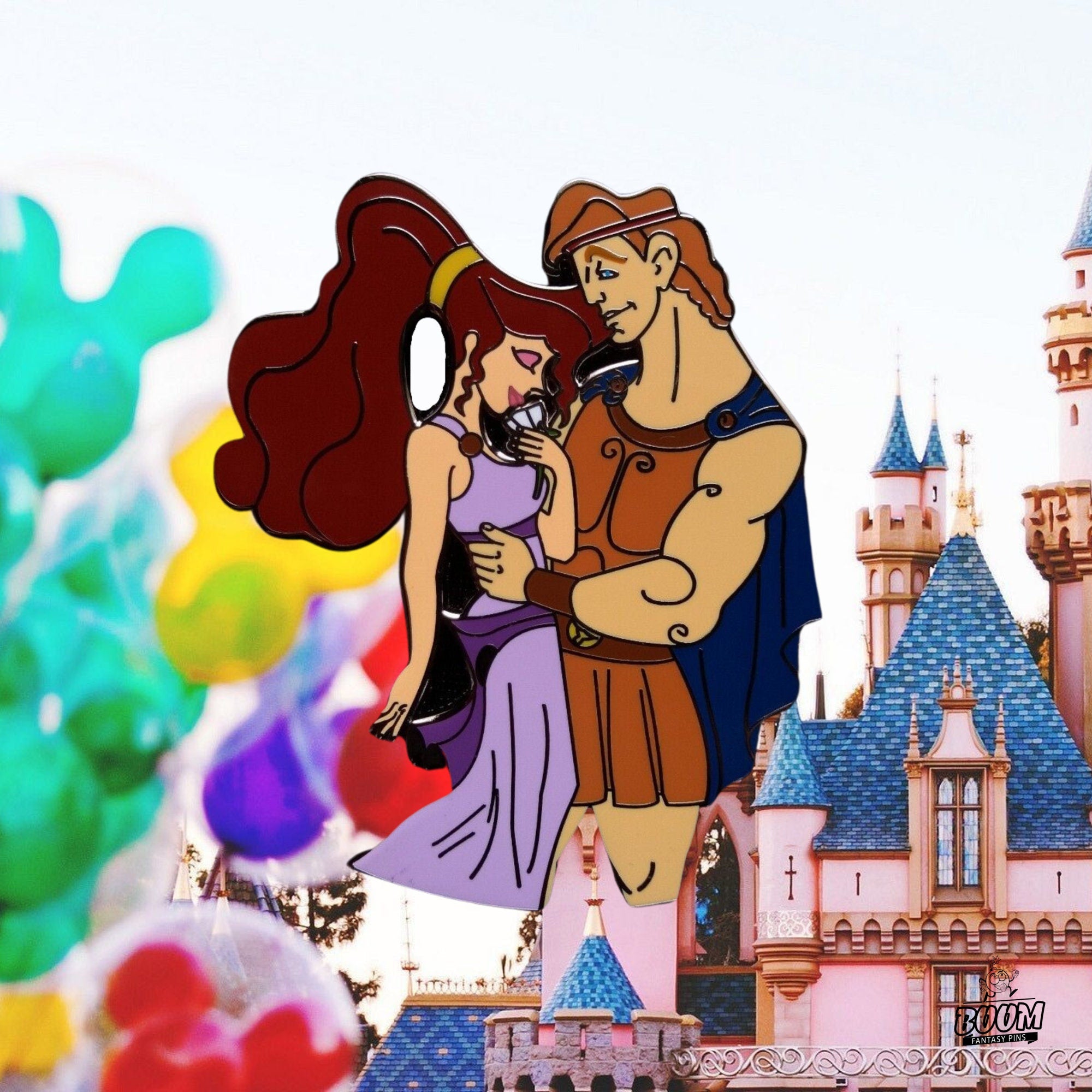 Pin – Hércules y Megara de Hércules – Disney Fantasy