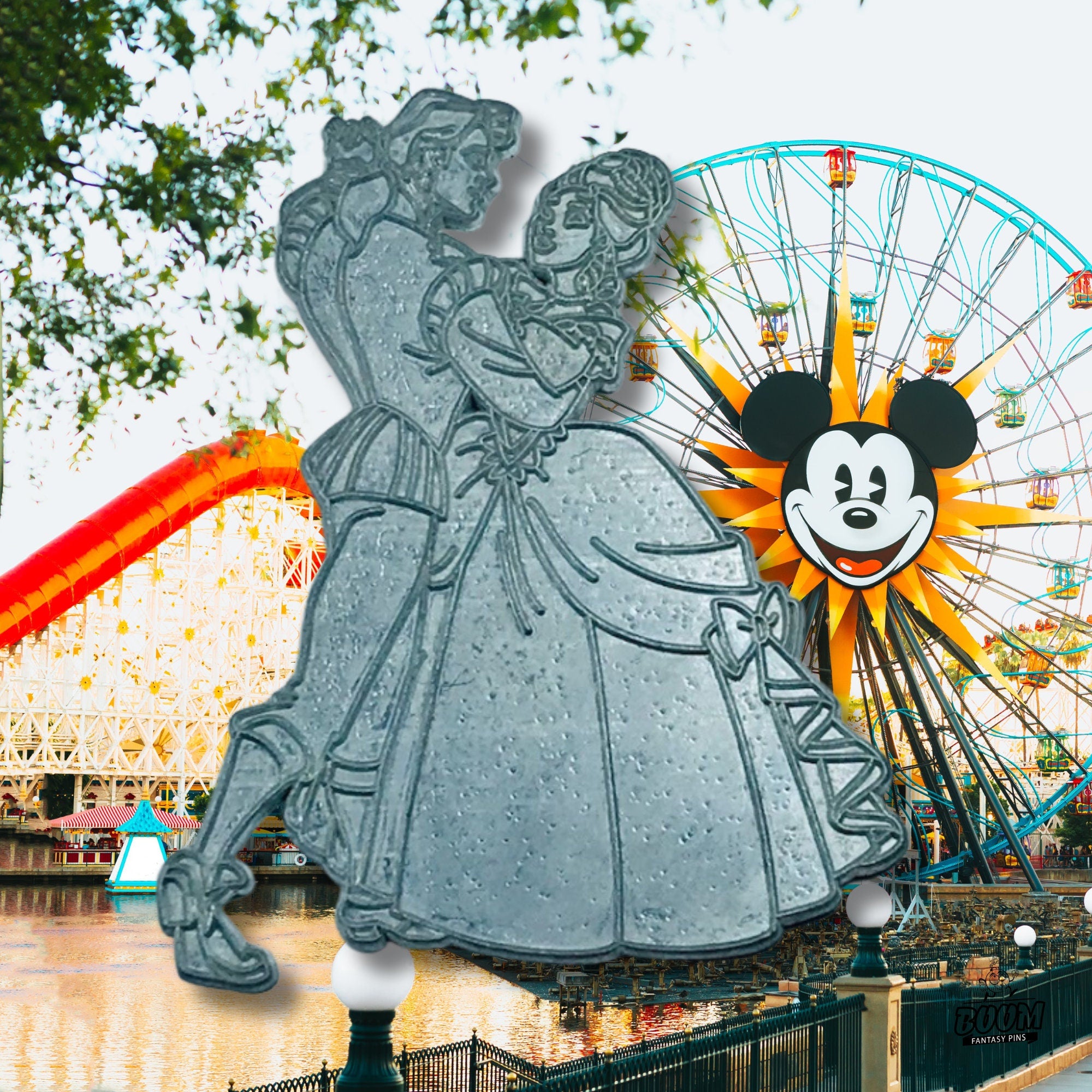 Pin – Pocahontas y John Smith de Pocahontas – Disney Fantasy