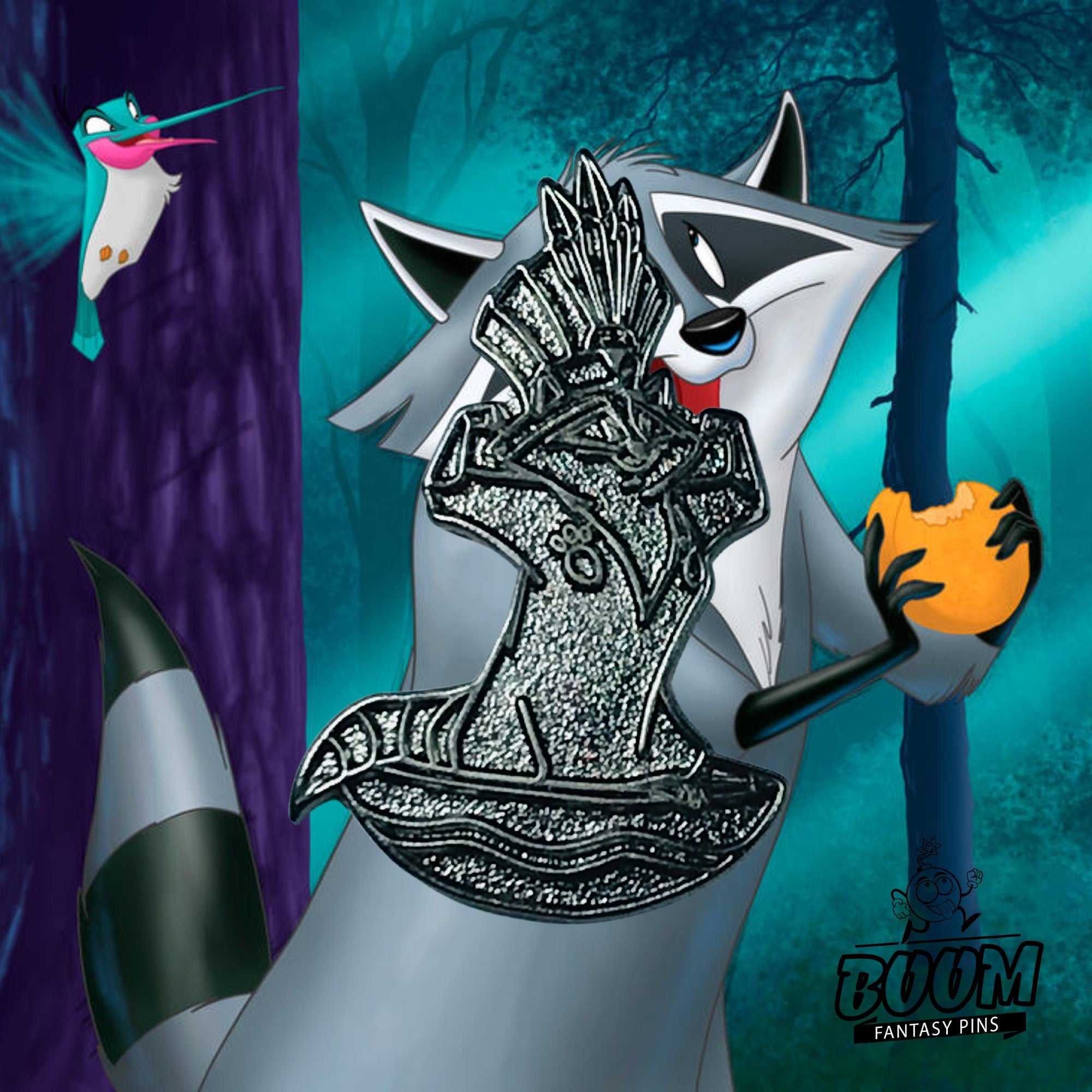 Pin – Meeko de Pocahontas – Disney Fantasy