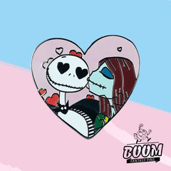 Pin's – Jack Skellington et Sally de L'Étrange Noël de Monsieur Jack – Disney Fantasy