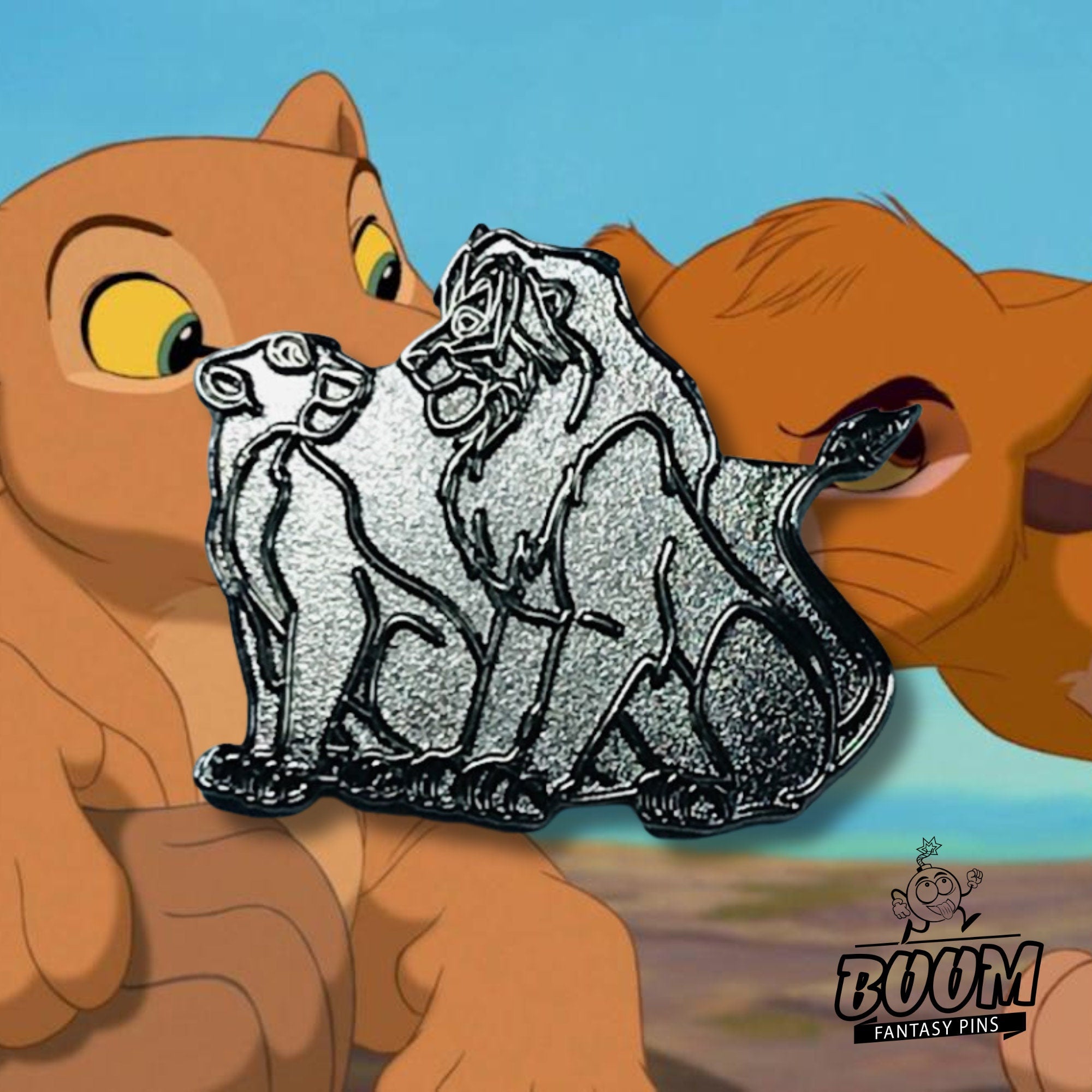 Pin – Simba y Nala de El Rey León – Disney Fantasy