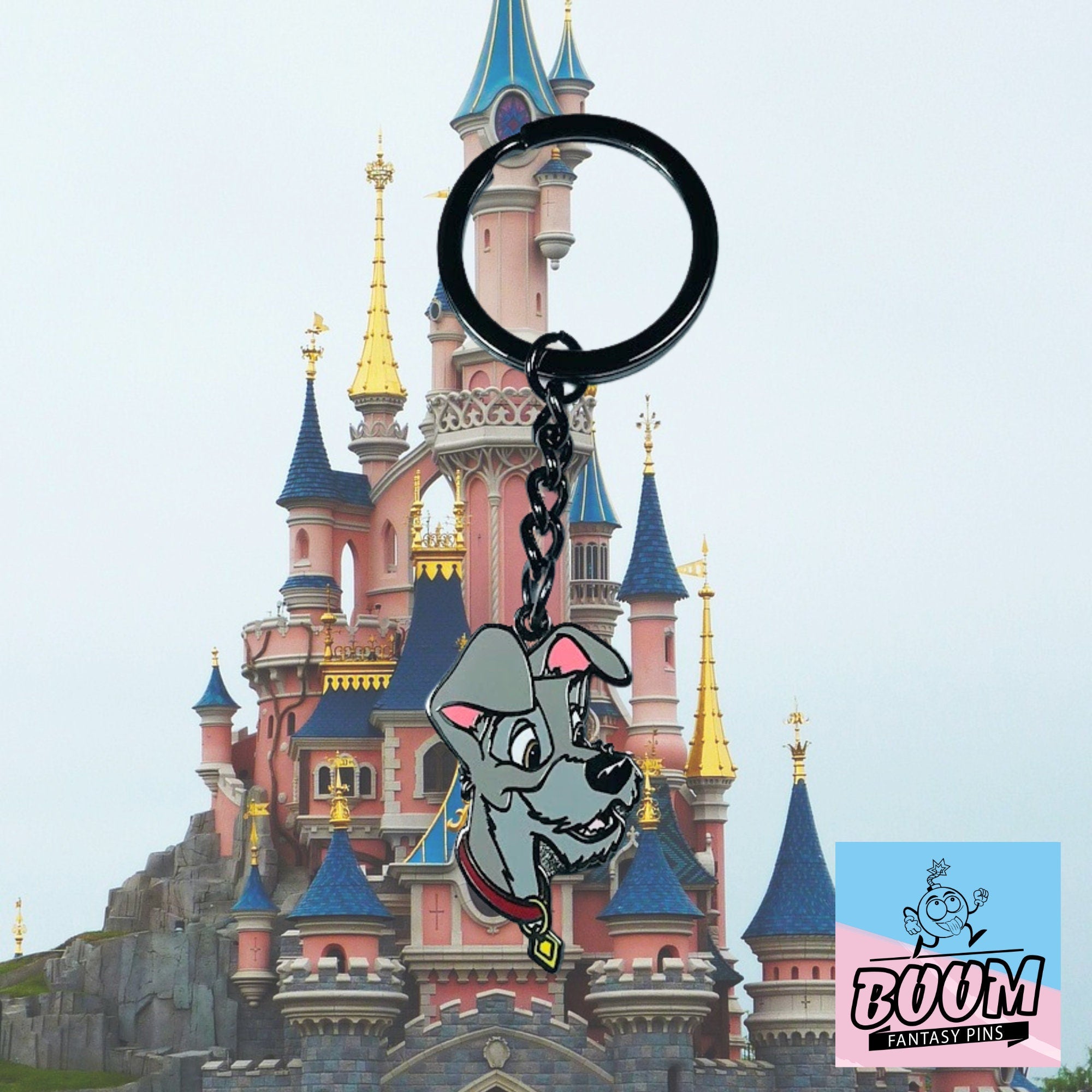 Llavero – Vagabundo de La Dama y el Vagabundo – Disney Fantasy