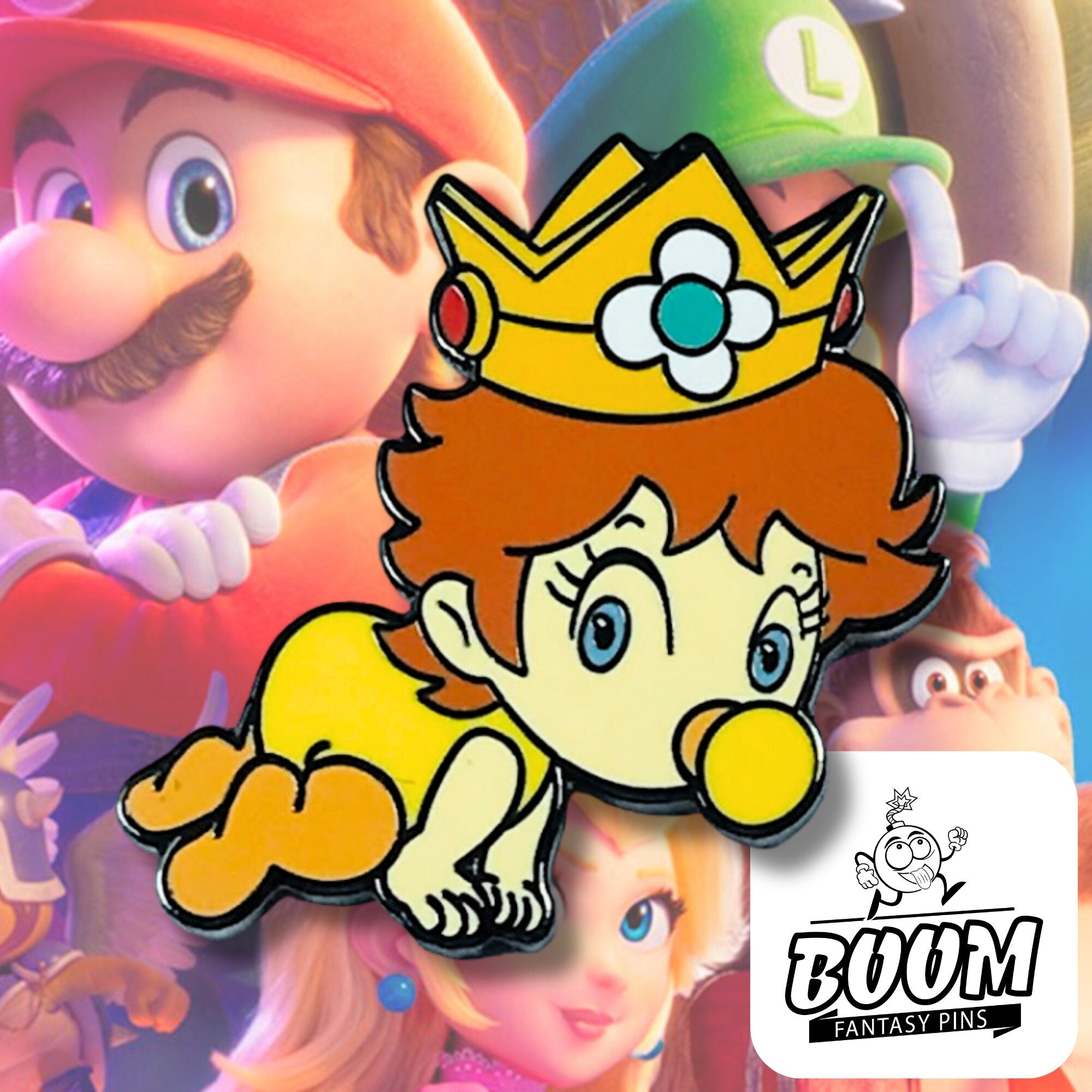 Pin – Princesa Daisy de Super Mario Bros – Disney Fantasy