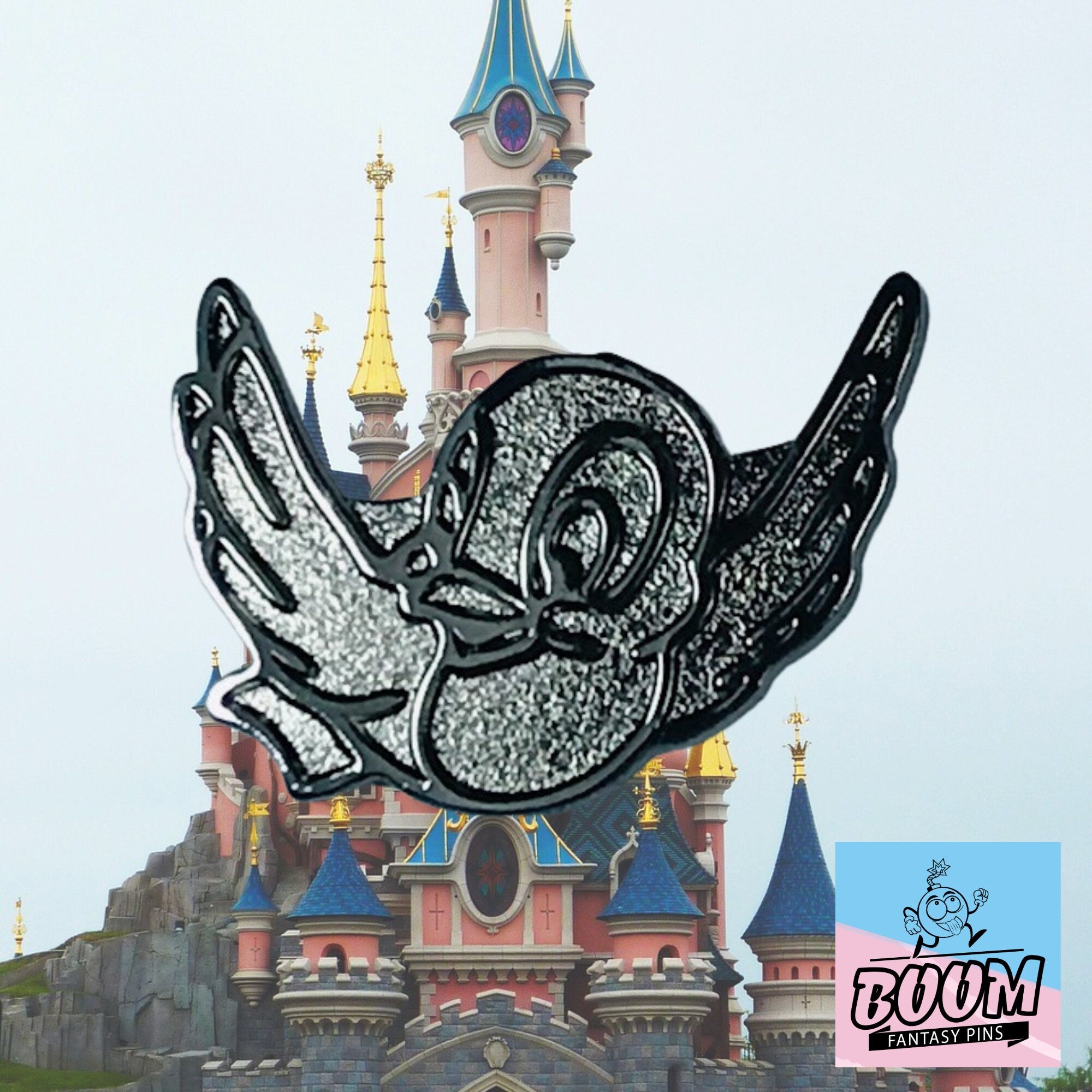 Pin – Pink Bird from Snow White Disney Fantasy