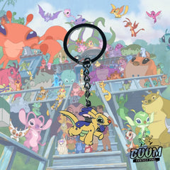 Porte-clés – Expérience 090 Fethchit de Lilo &amp; Stitch – Disney Fantasy