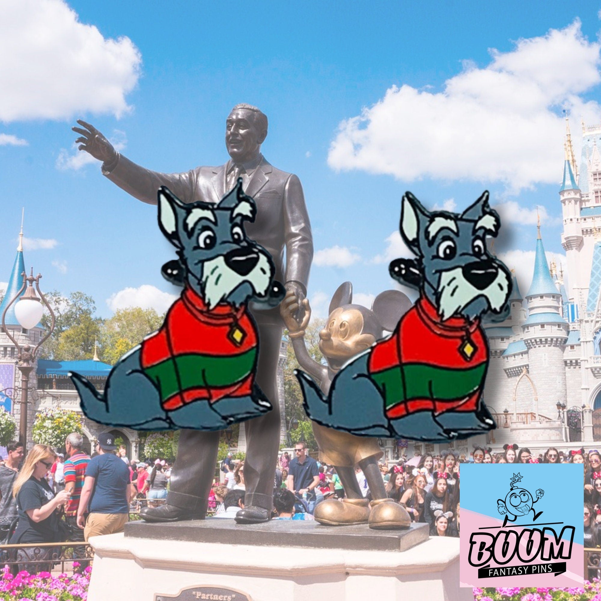 Gemelos – Jock de La Dama y el Vagabundo – Disney Fantasy