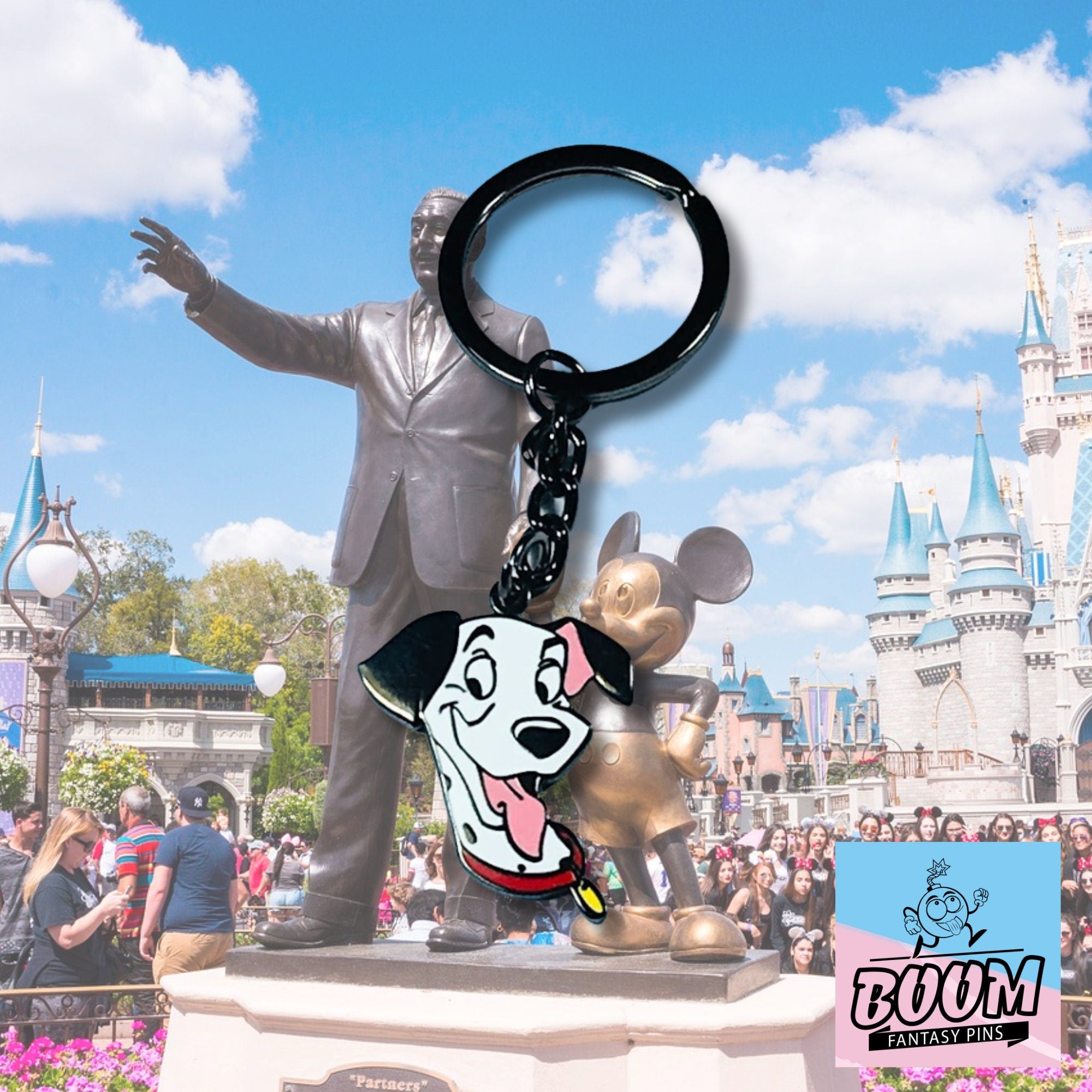 Porte-clés – Pongo des 101 Dalmatiens – Disney Fantasy