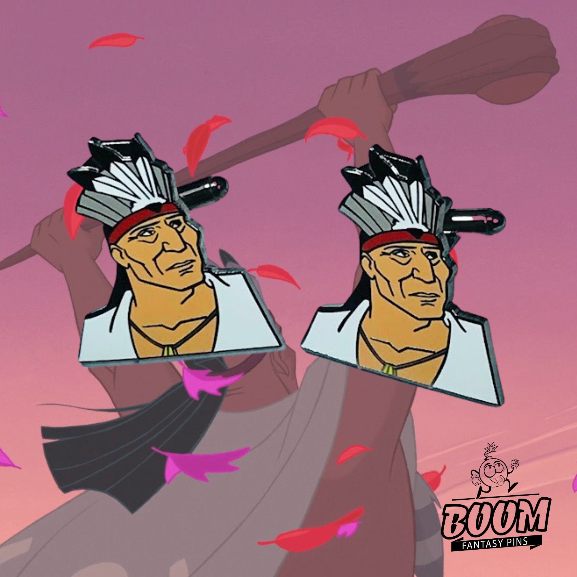 Gemelos – Jefe Powhatan de Pocahontas – Disney Fantasy