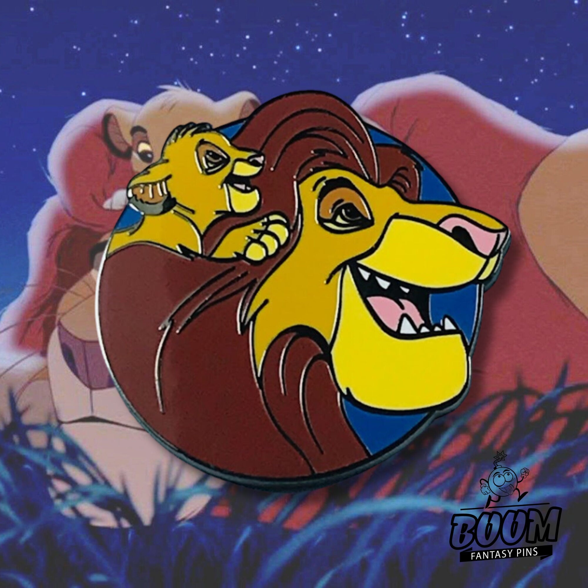 Pin – Mufasa y Simba de El Rey León – Disney Fantasy