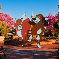 Pin's – Tod et Toby du film Rox et Rouky – Disney Fantasy