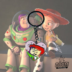 Porte-clés – Buzz l'Éclair et Jessie de Toy Story – Disney Fantasy