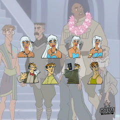 Pin – Milo Thatch and Kida Nedakh from Atlantis The Lost Empire – Disney Fantasy