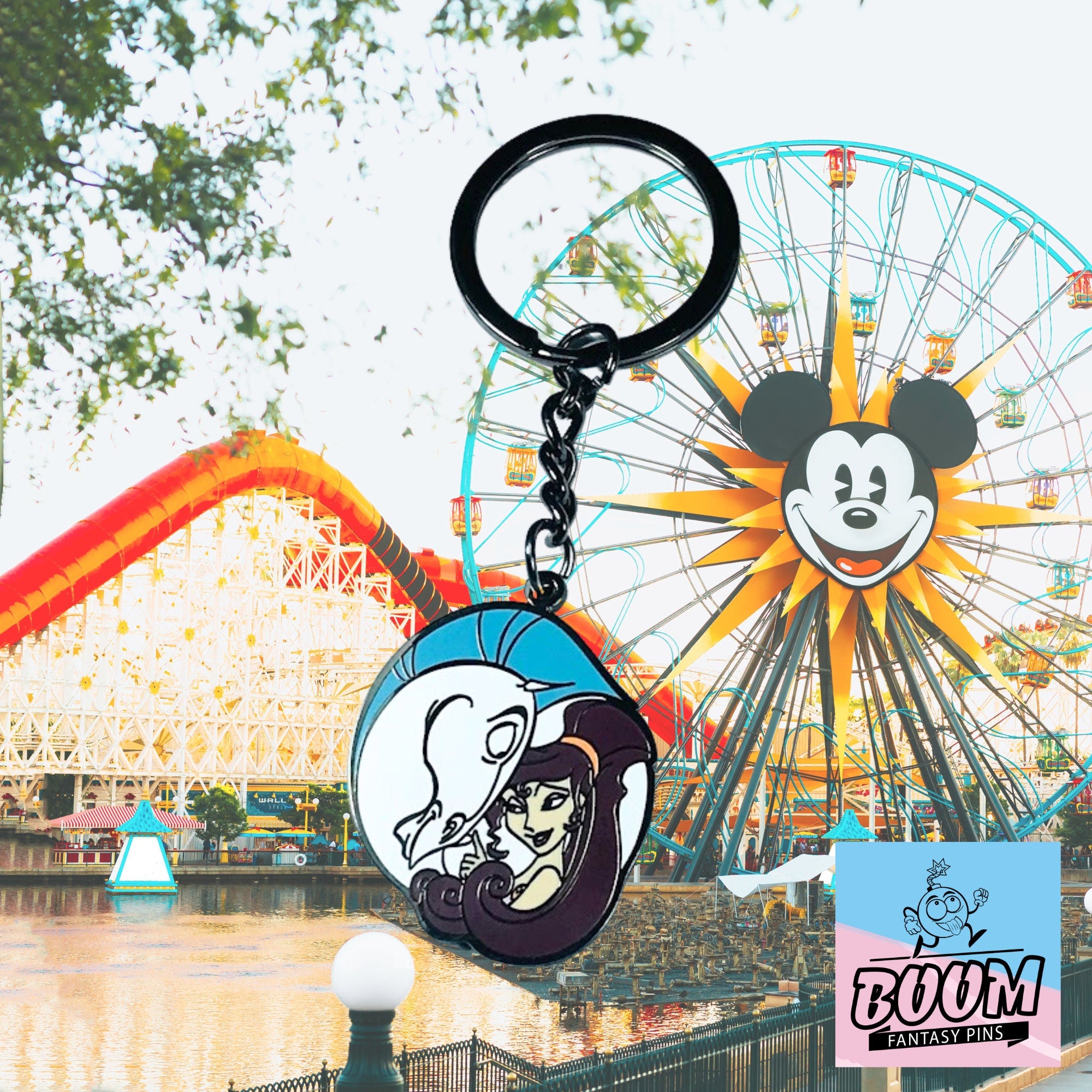 Llavero – Megara y Pegaso de Hércules – Disney Fantasy