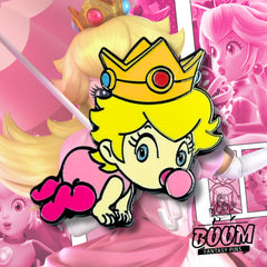 Pin – Princesa Peach de Mario Bros. Reino Champiñón – Disney Fantasy