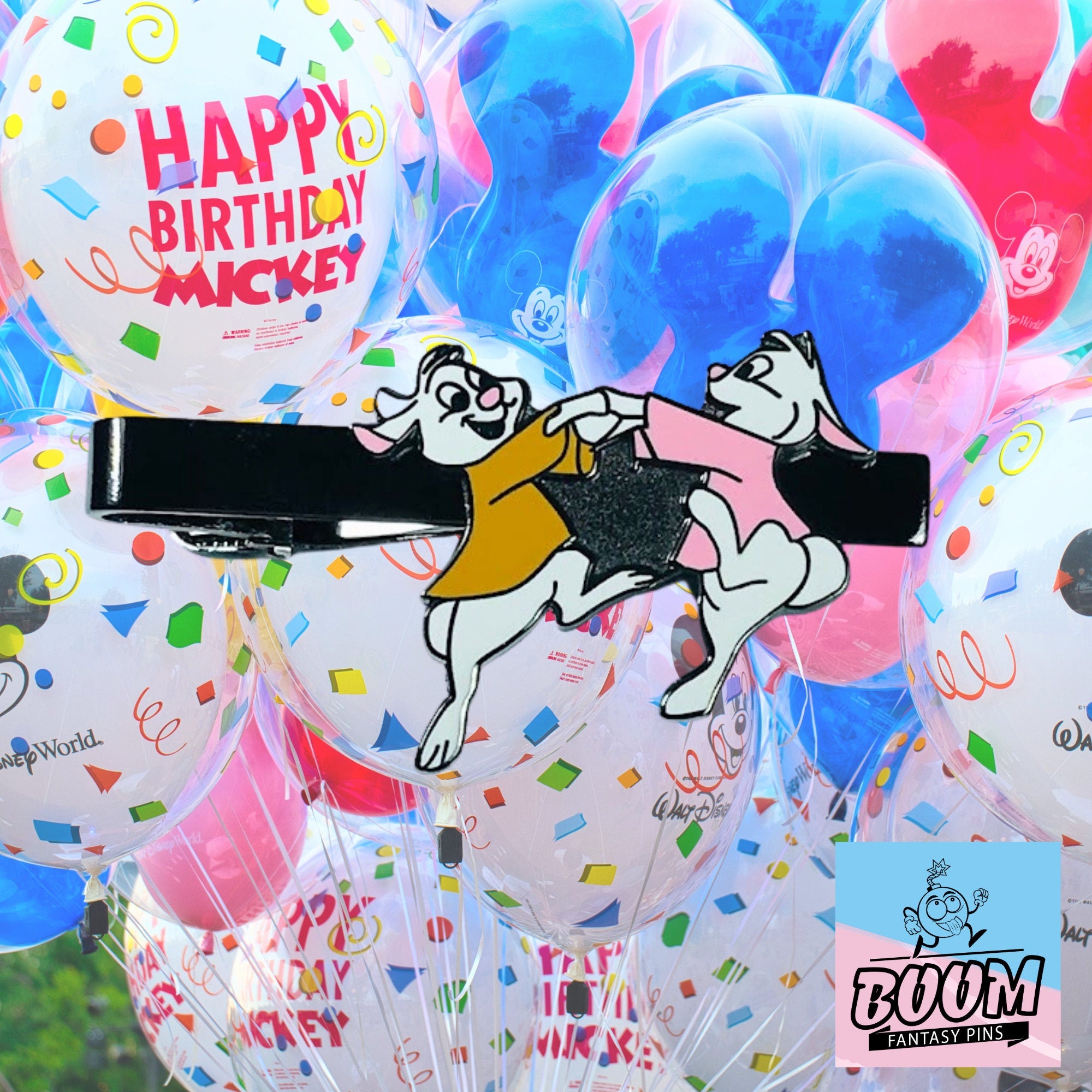 Pinza de corbata – Skippy Yellow y Sis Bunny de Robin Hood – Disney Fantasy