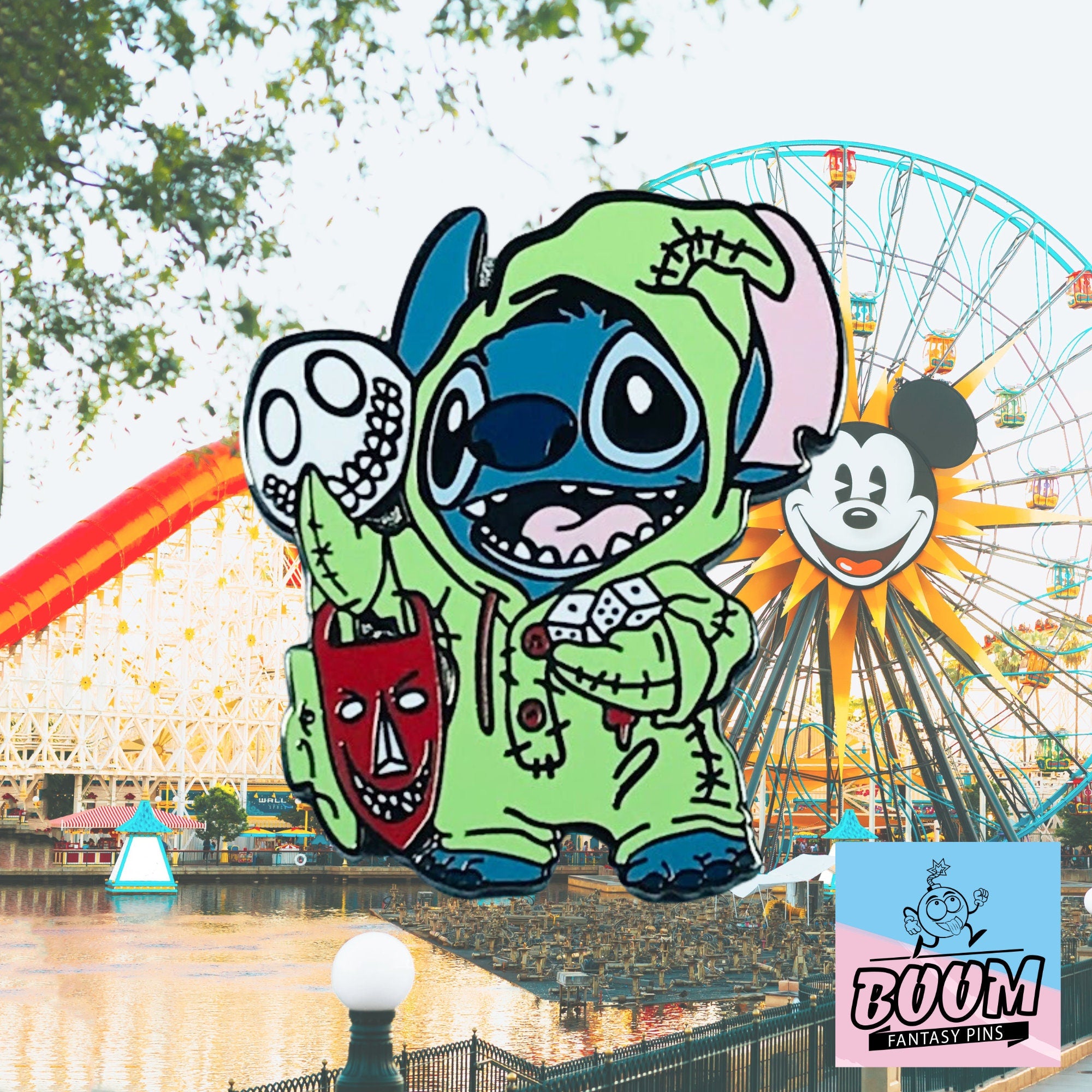 Pin – Stitch como Oogie Boogie de Lilo y Stitch – Disney Fantasy