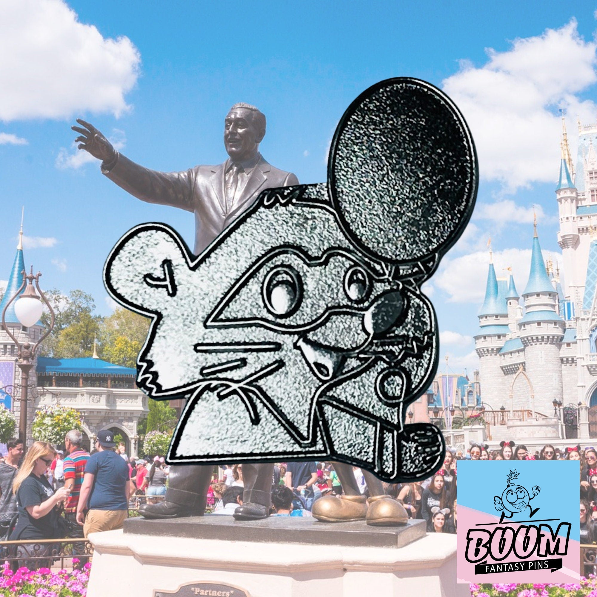 Pin – Mapache de Robin Hood – Disney Fantasy