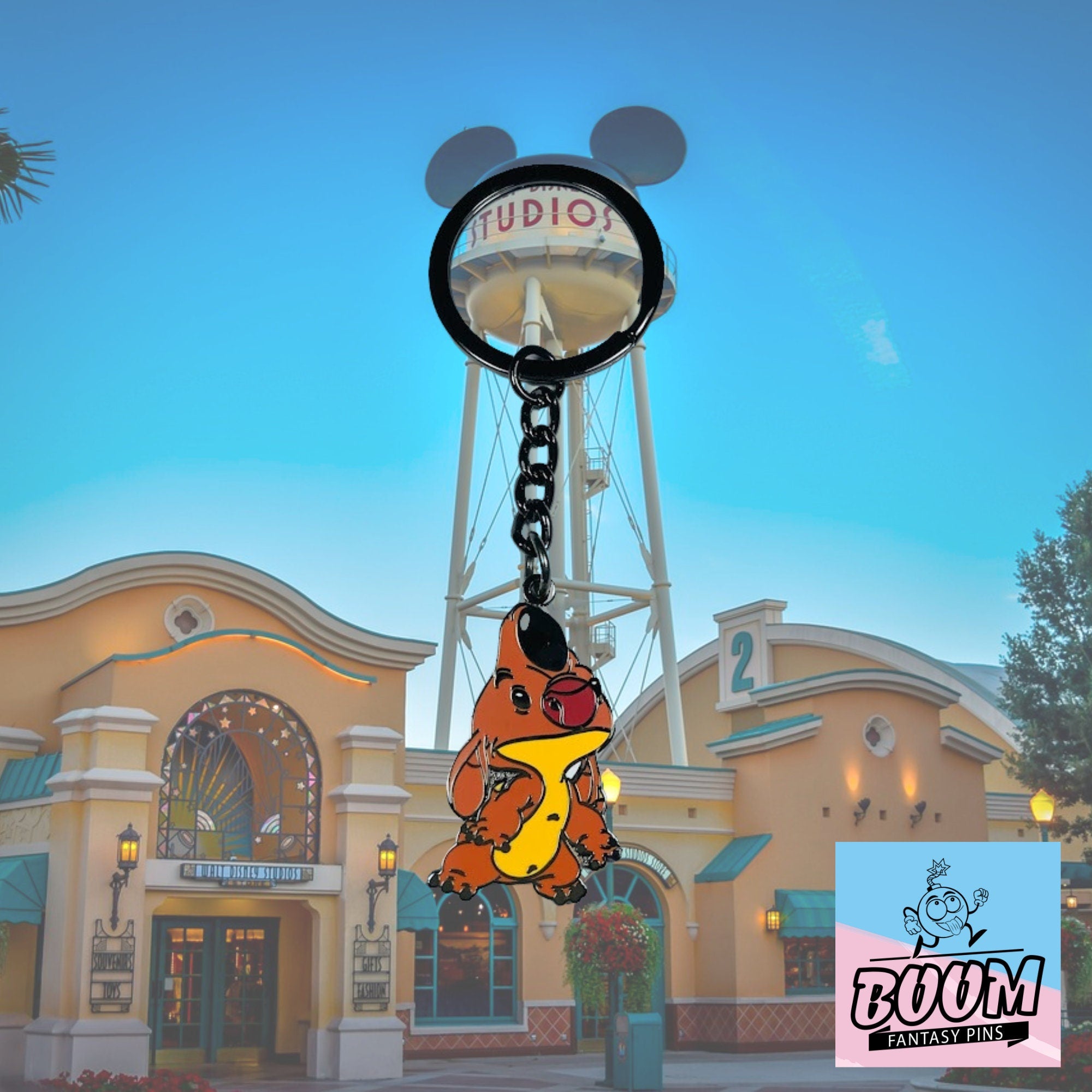 Llavero – Experimento de Calor 609 de Lilo y Stitch – Disney Fantasy