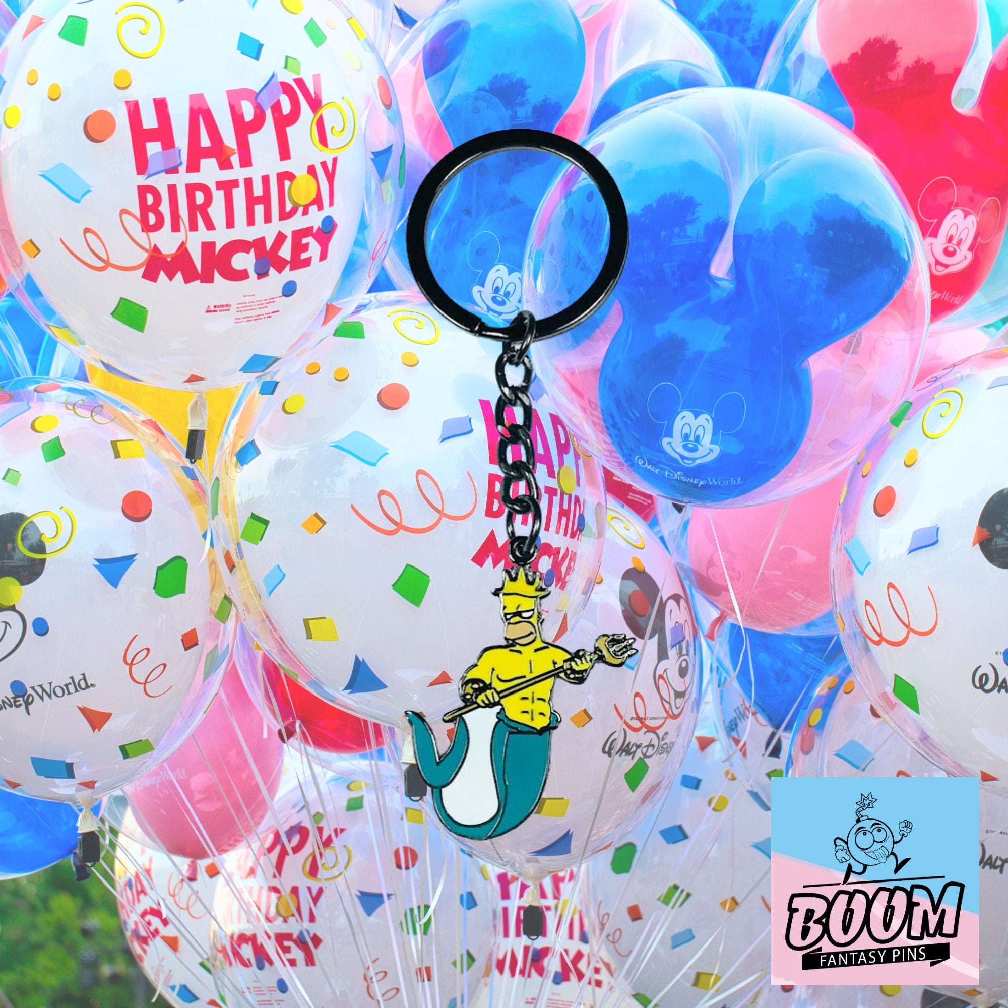 Llavero de Homer Simpson de Los Simpsons – Fantasía única