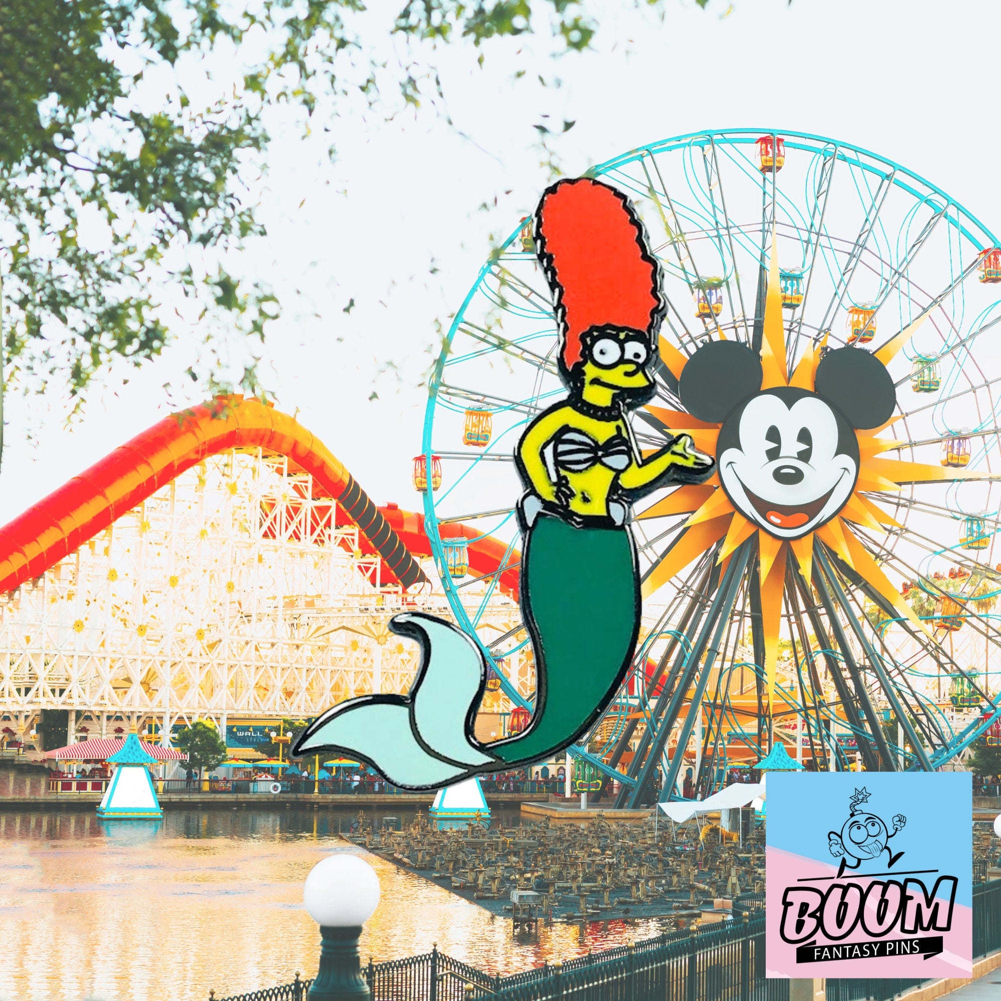 Pin's – Marge Simpson des Simpson – Disney Fantasy