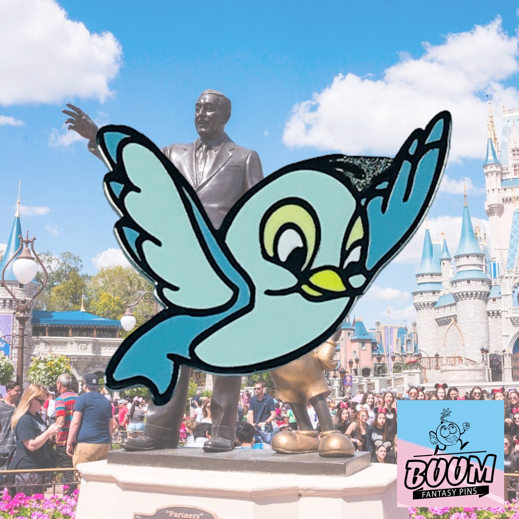 Pin – Bambi and Bluebird from Bambi – Disney Fantasy