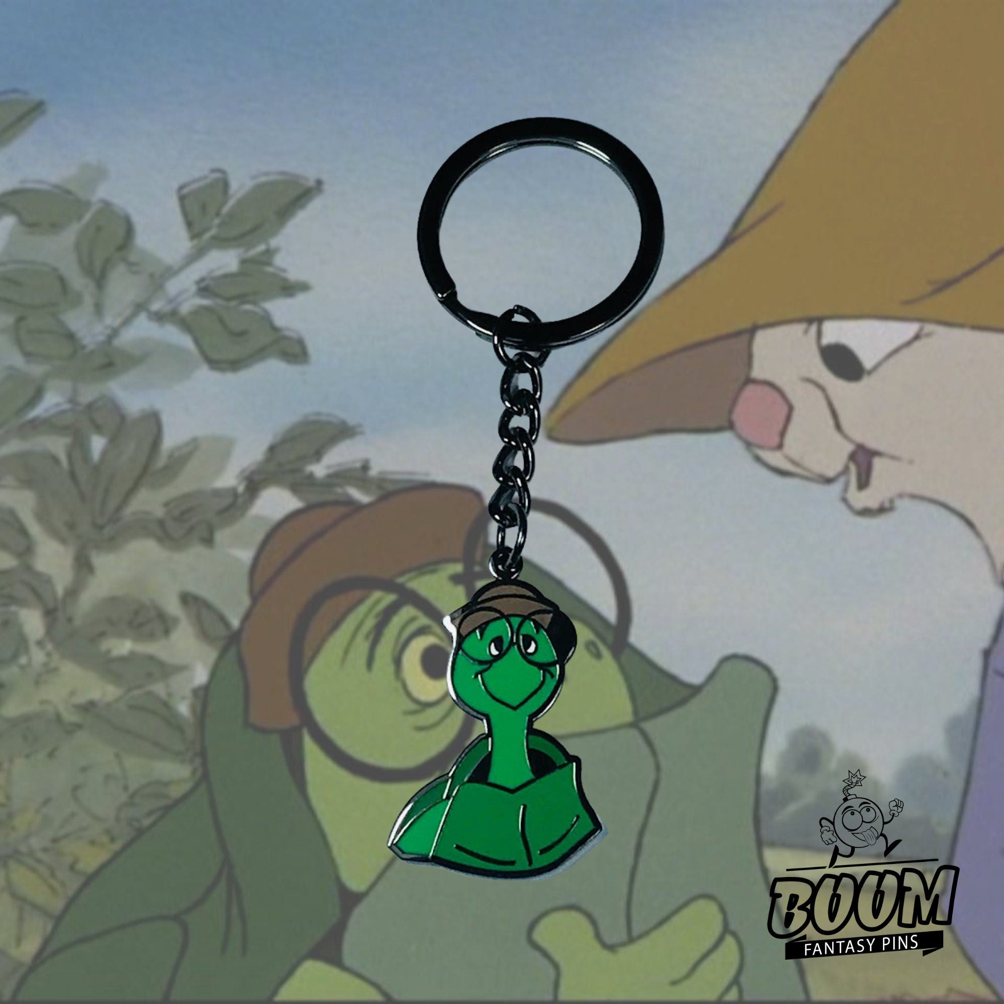 Llavero – Toby Turtle de Robin Hood – Disney Fantasy