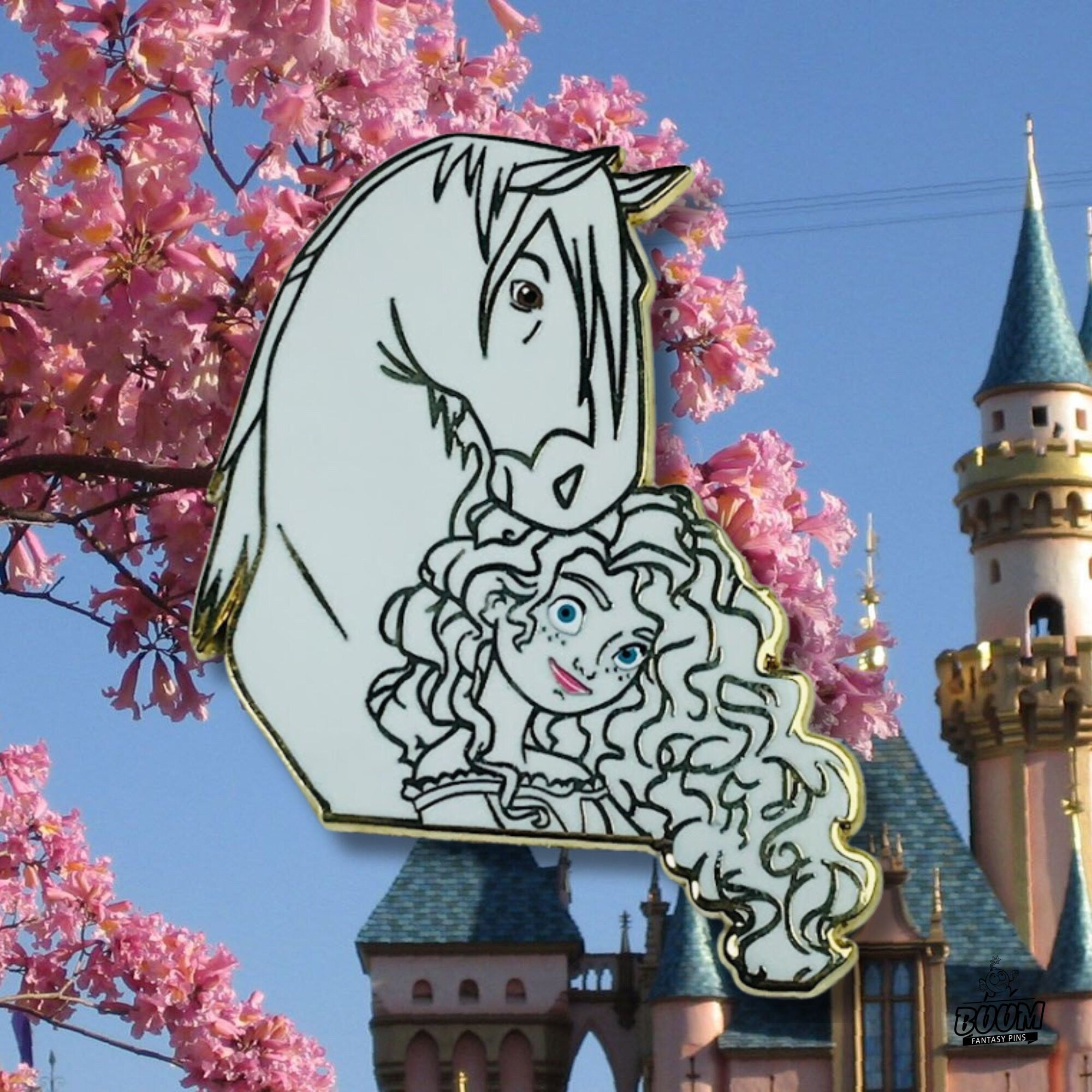 Pin's – Merida du film Rebelle – Disney Fantasy