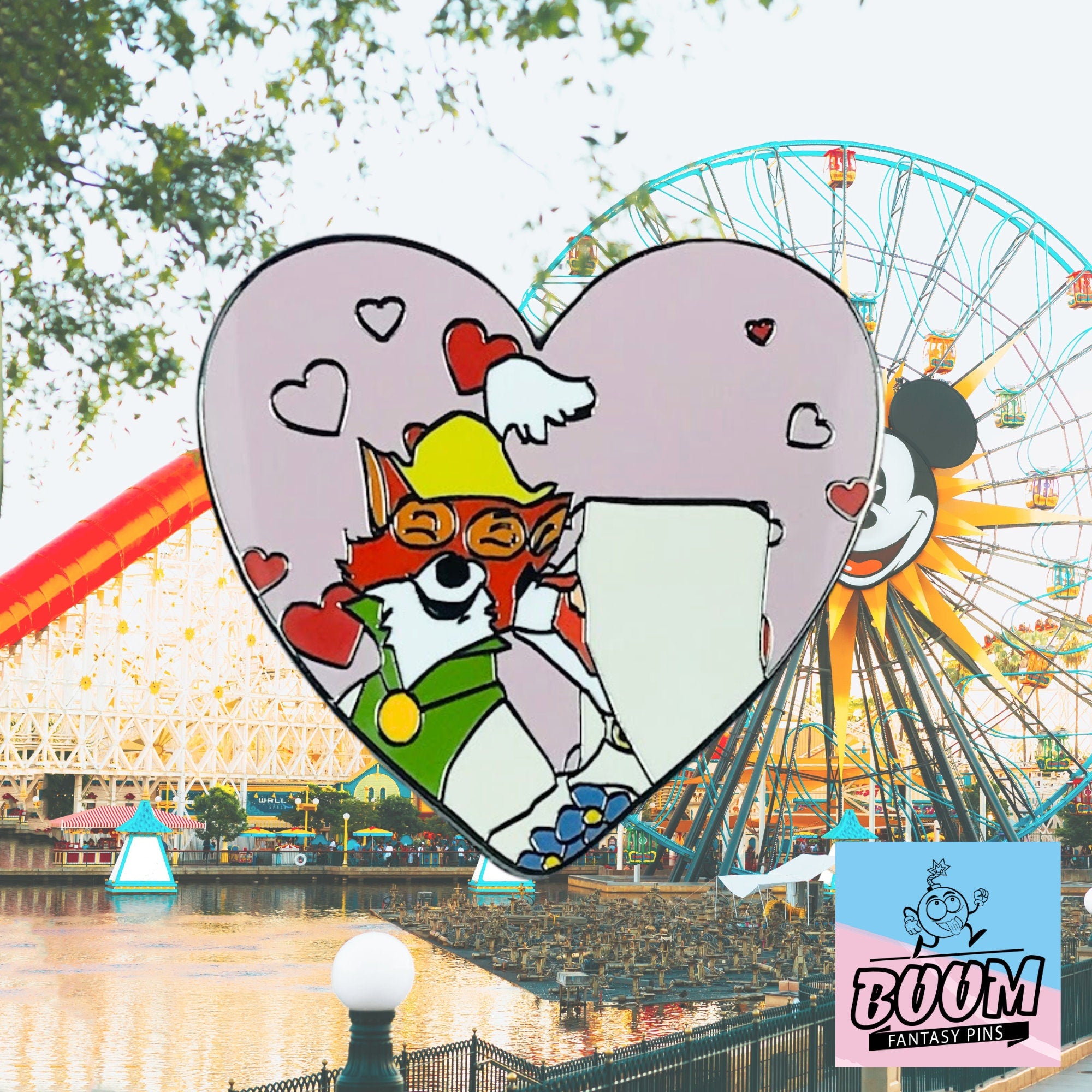 Pin – Lady Marian y Robin Hood de Robin Hood – Disney Fantasy