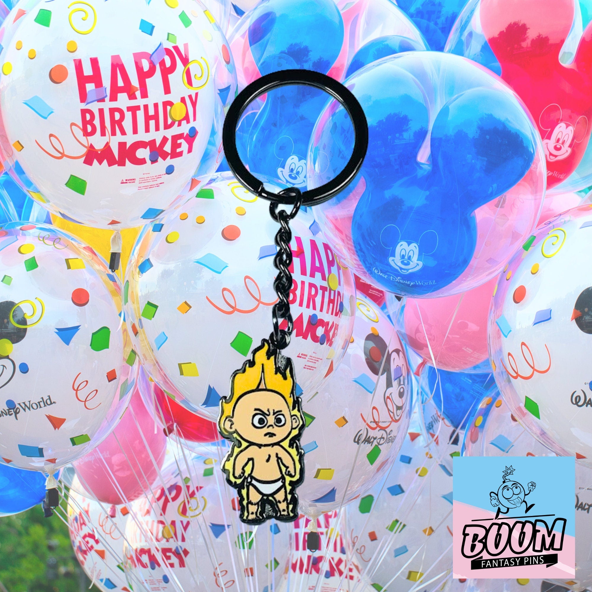 Porte-clés – Jack-Jack Parr des Indestructibles – Disney Fantasy