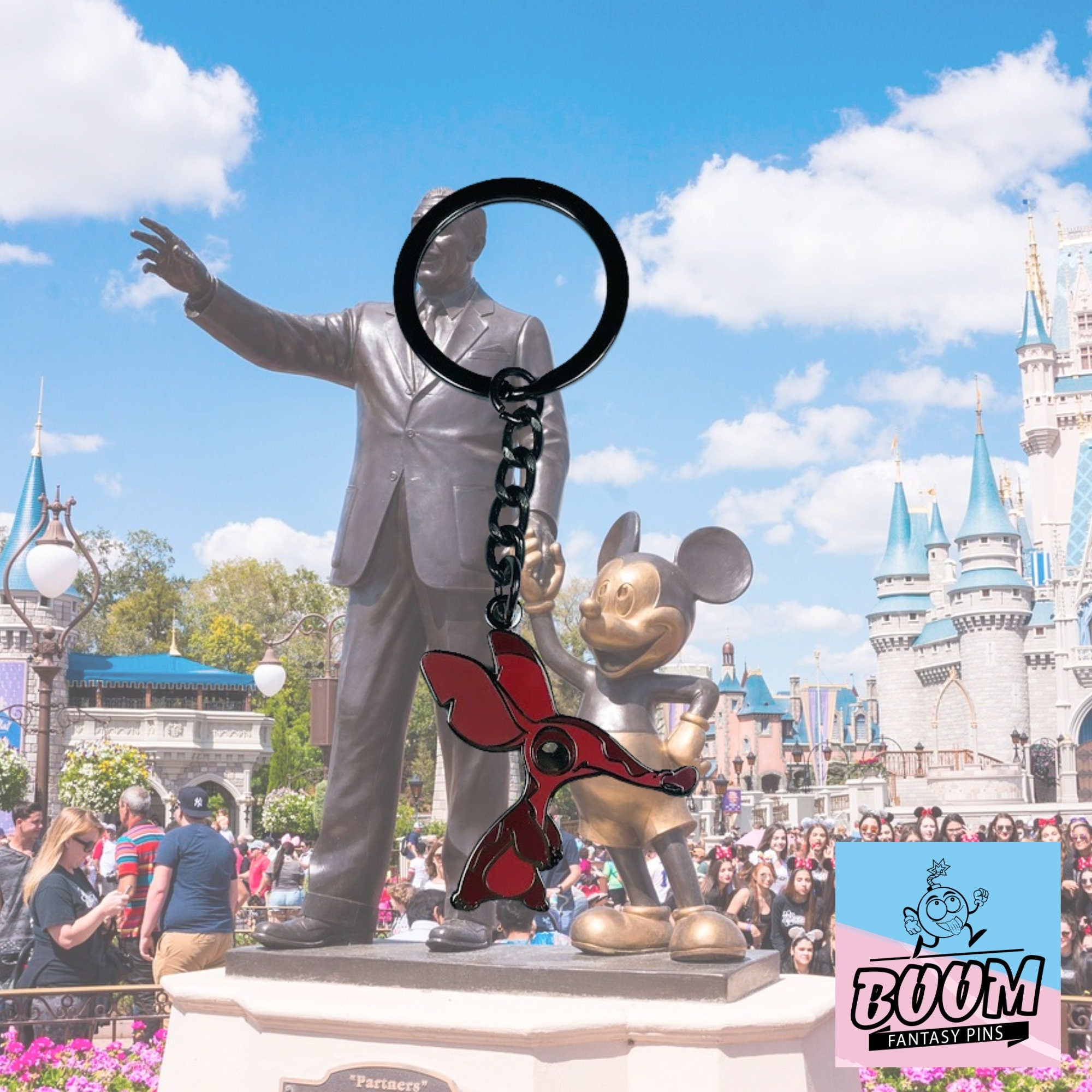 Llavero – Experimento Finder 158 de Lilo y Stitch - Disney Fantasy