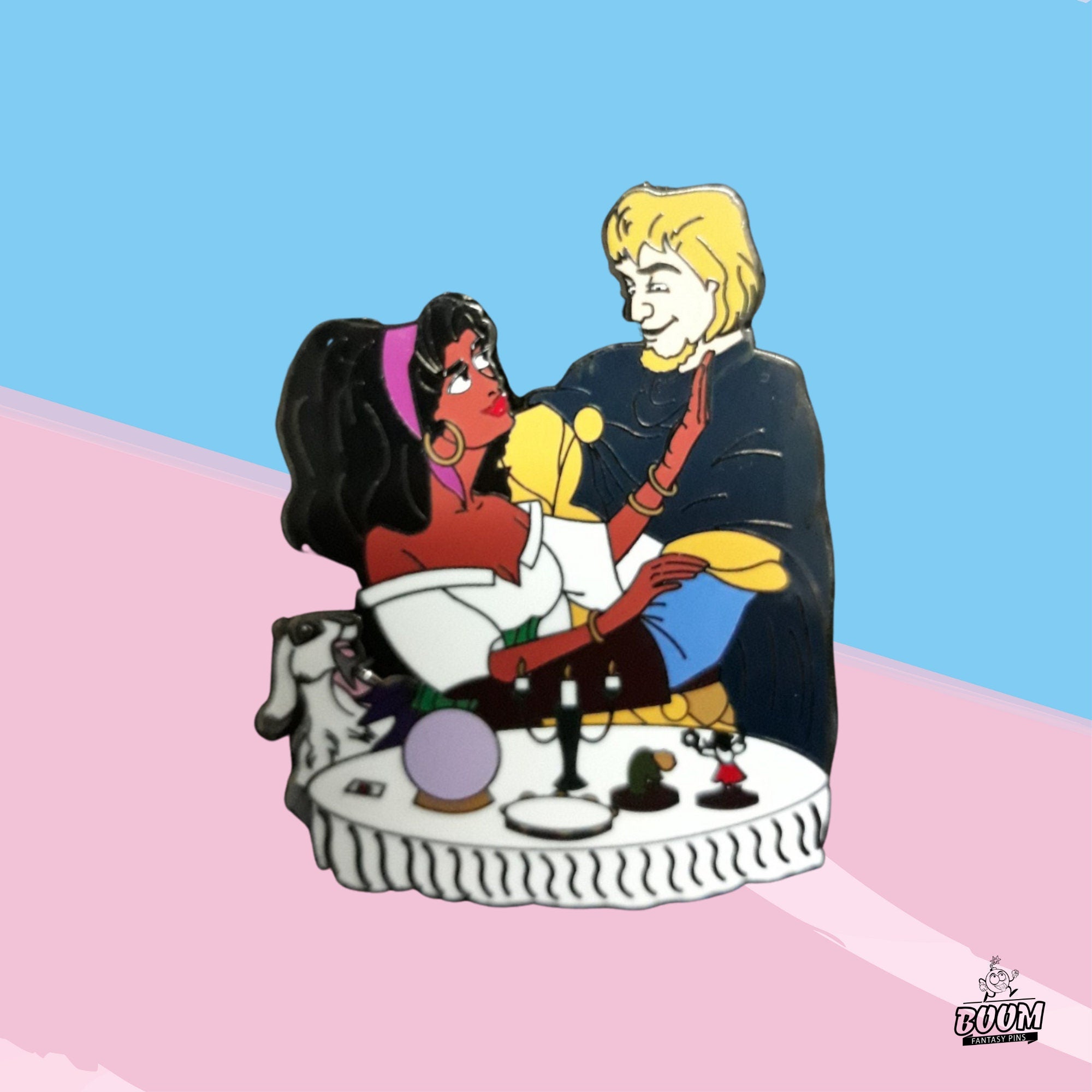 Pin's – Esmeralda et Phoebus du Bossu de Notre-Dame – Disney Fantasy