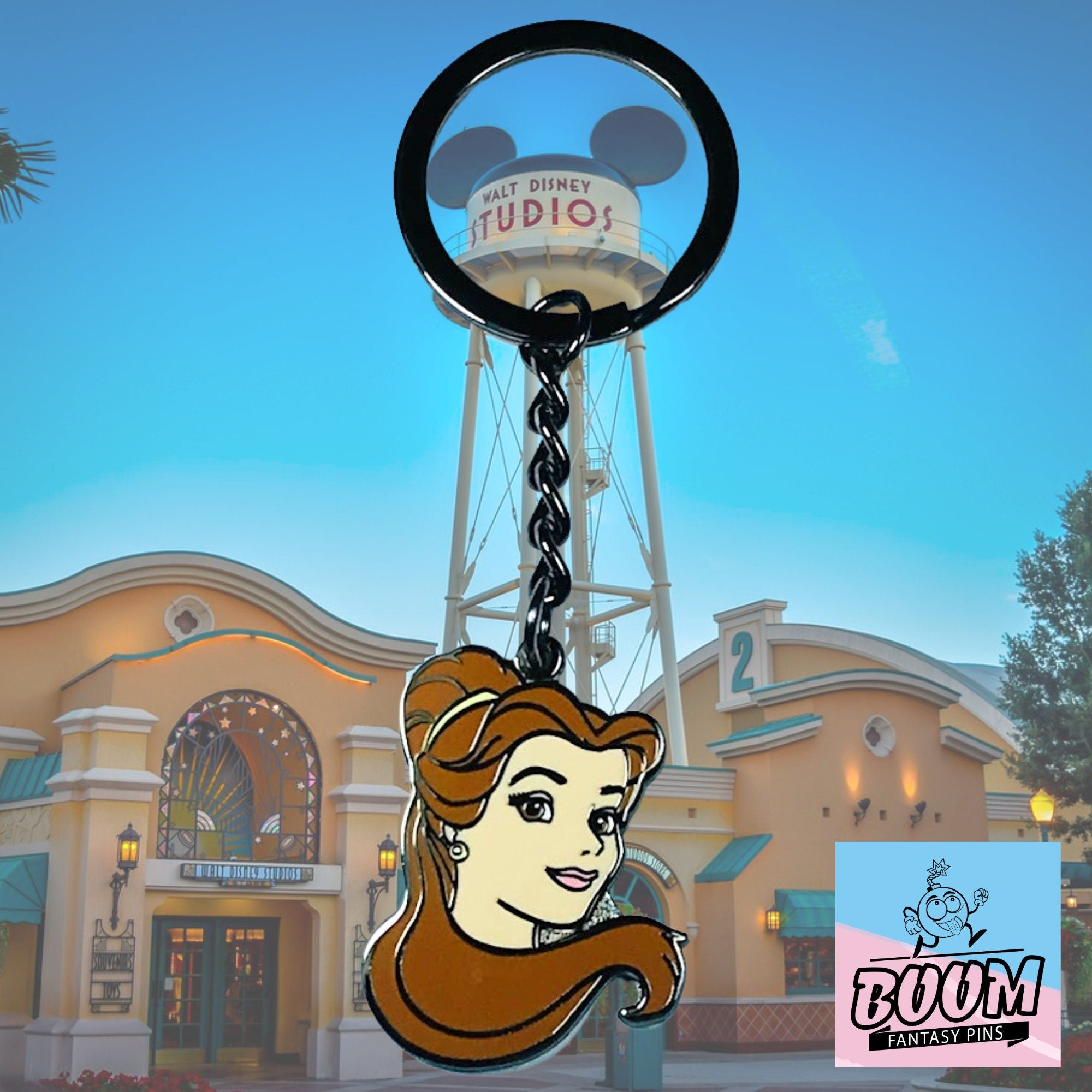 Llavero – Bella de La Bella y la Bestia – Disney Fantasy