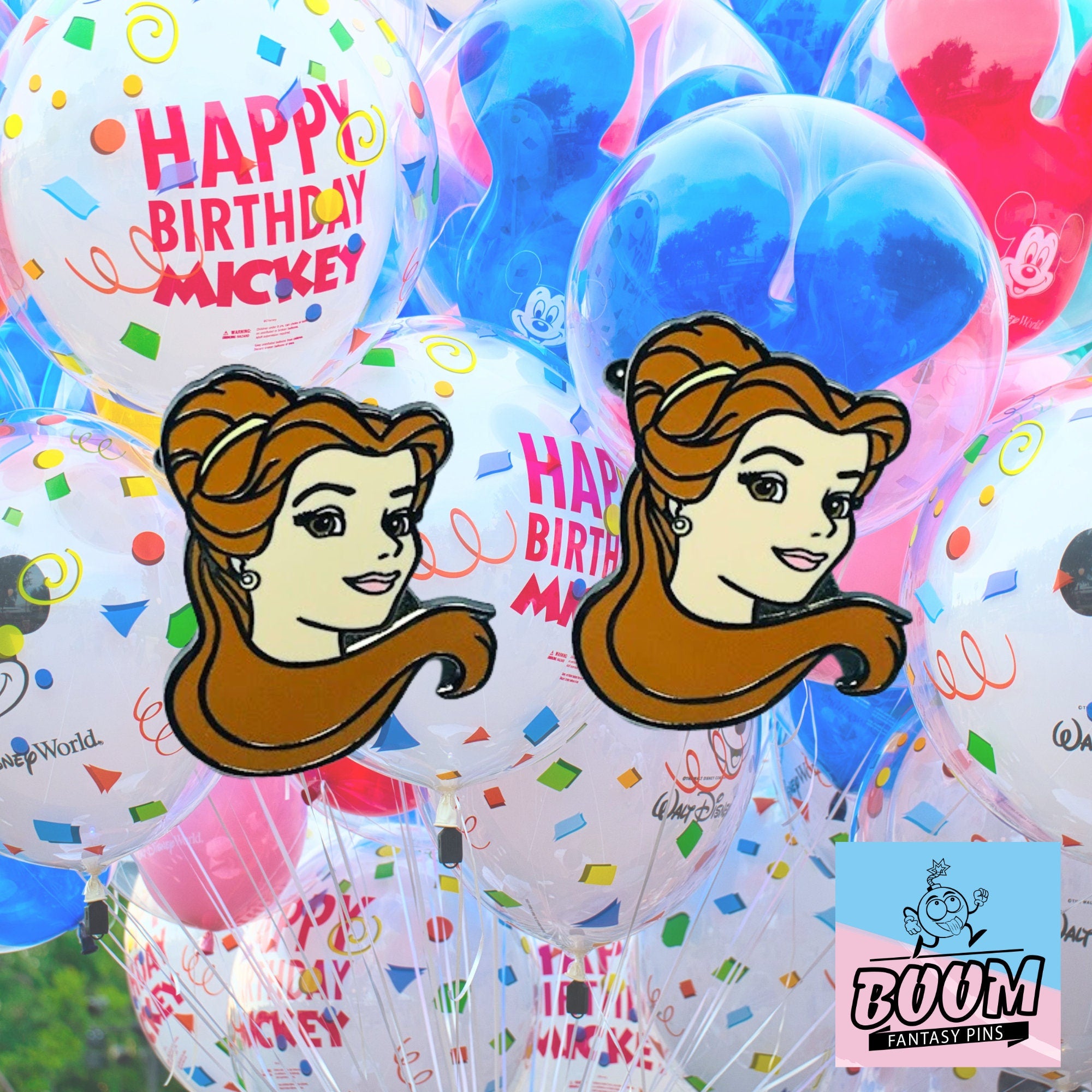 Boutons de manchette – Belle de La Belle et la Bête – Disney Fantasy