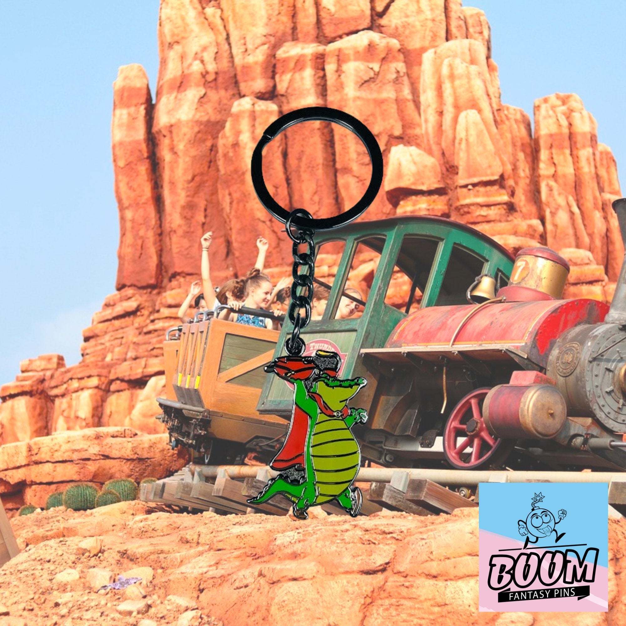 Llavero – Cocodrilo de Peter Pan – Disney Fantasy