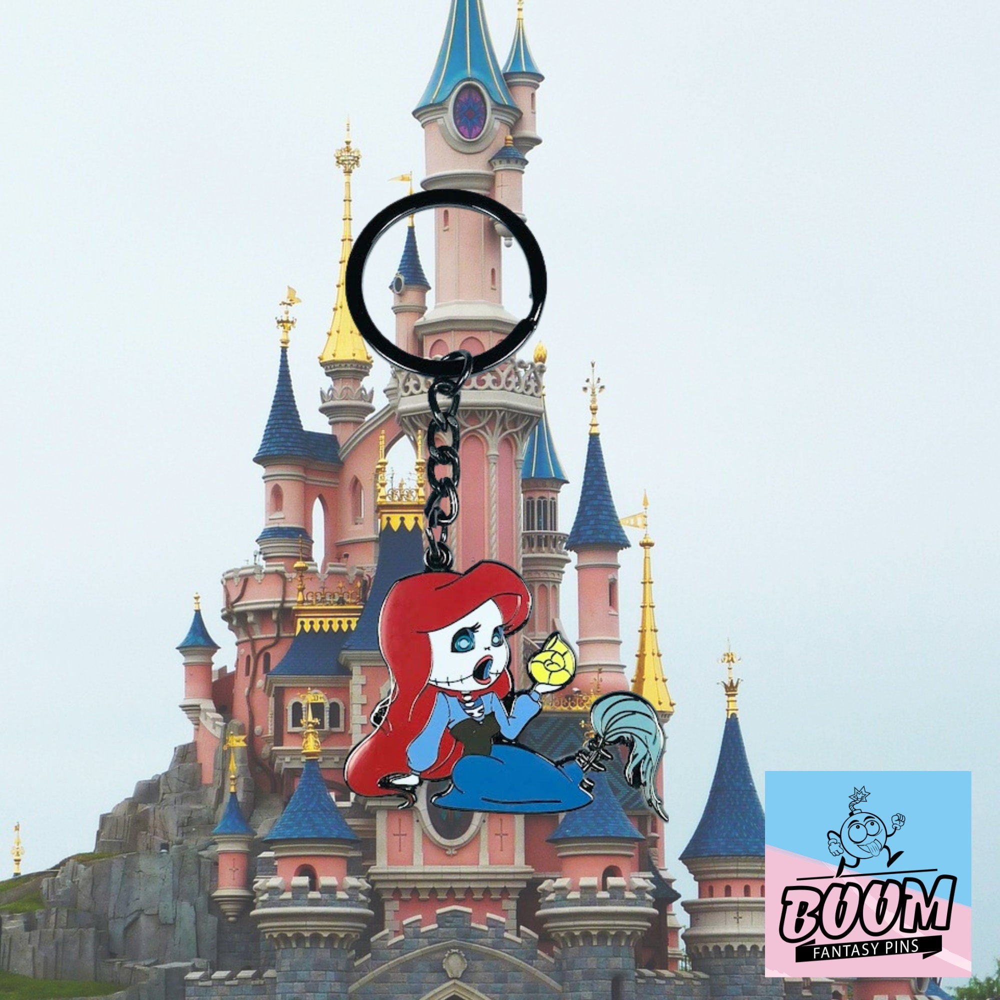 Llavero – Bebé Ariel de La Sirenita – Disney Fantasy