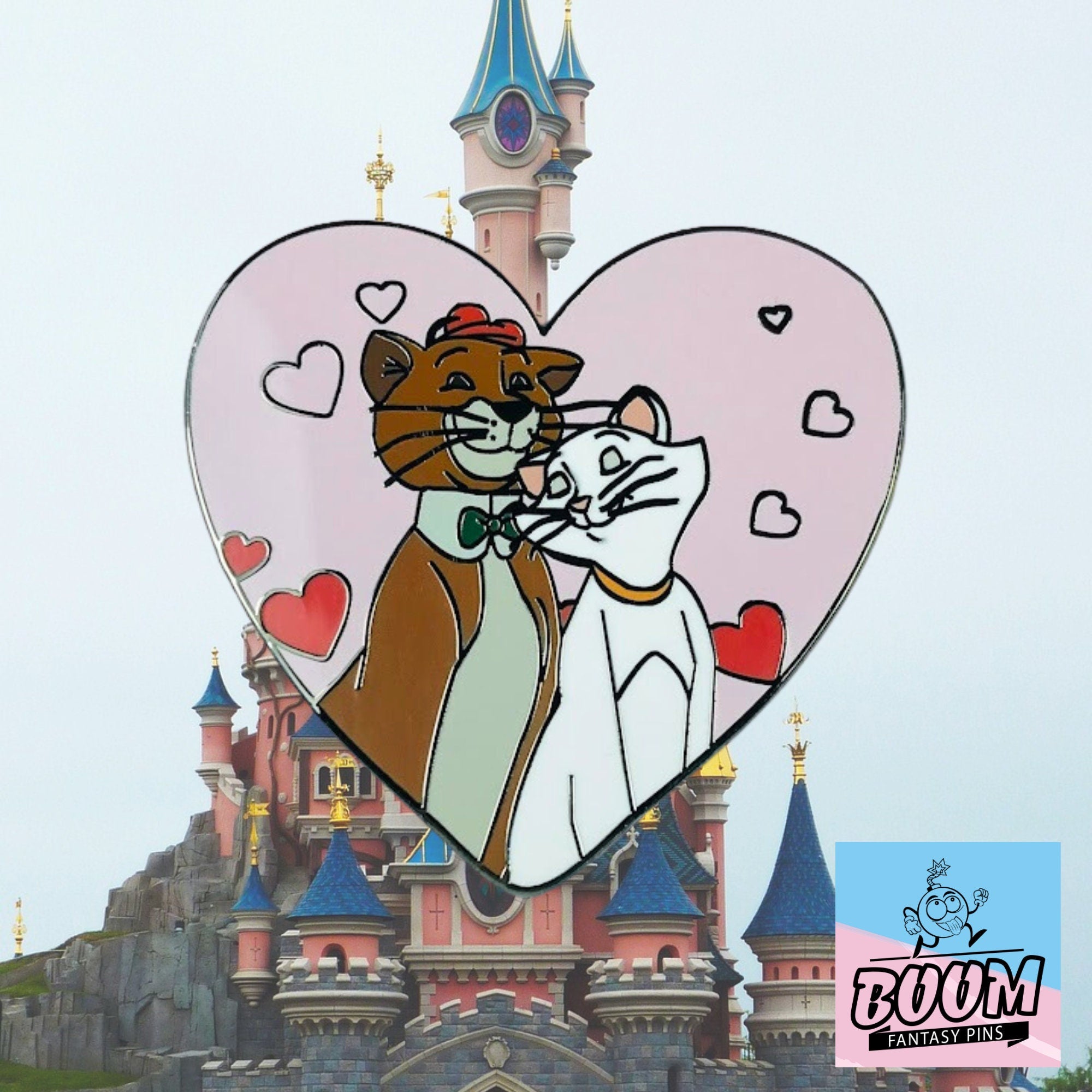 Pin's – La Duchesse et Thomas O'Malley des Aristochats – Disney Fantasy