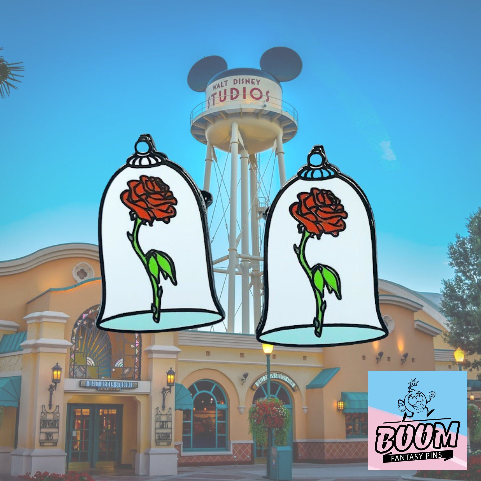 Boutons de manchette – Belle de La Belle et la Bête – Disney Fantasy