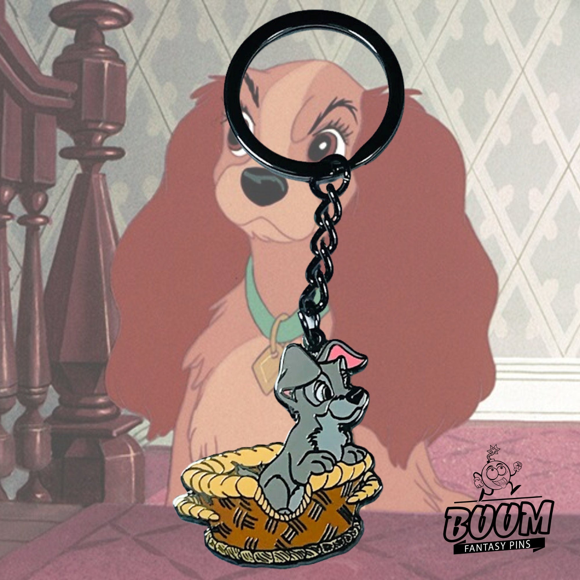 Llavero – El Vagabundo de La Dama y el Vagabundo – Disney Fantasy