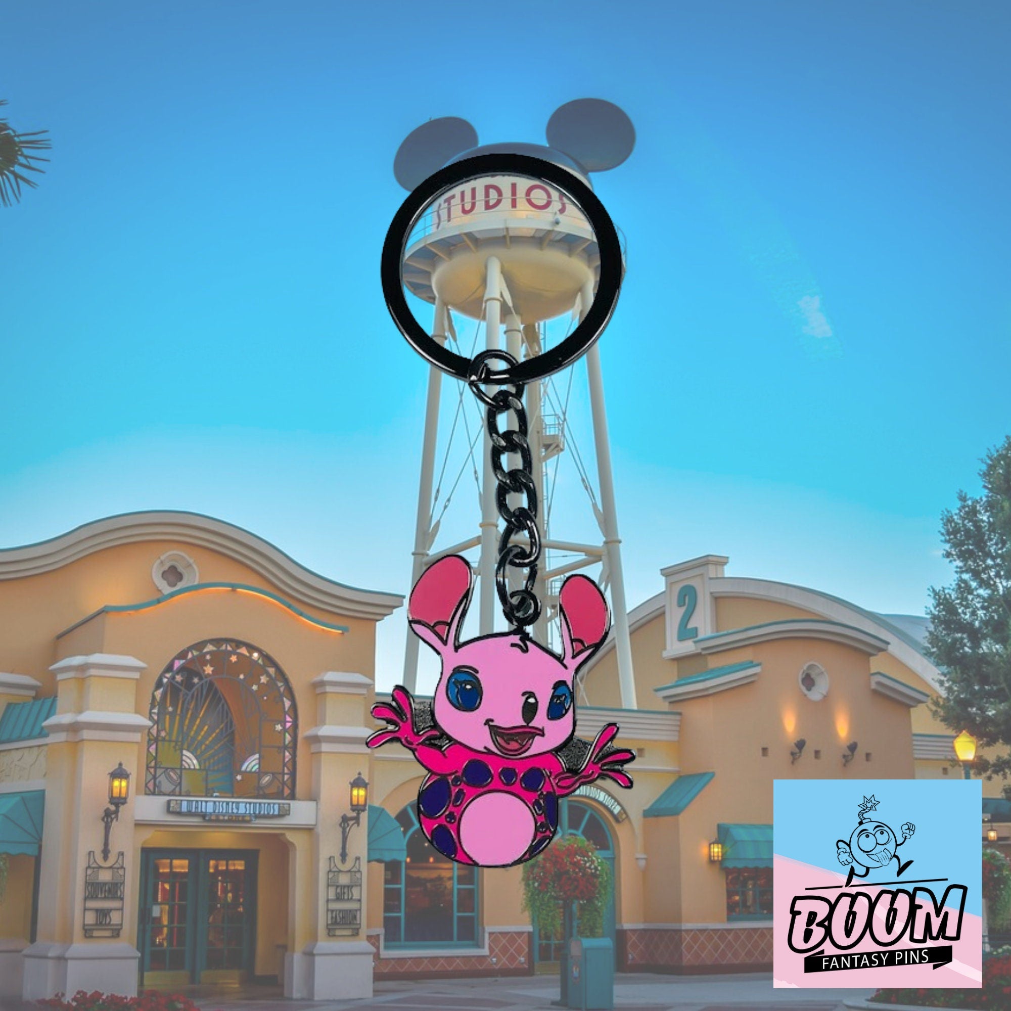 Llavero – Experimento 275 Cosquillas en la barriga de Lilo y Stitch – Disney Fantasy