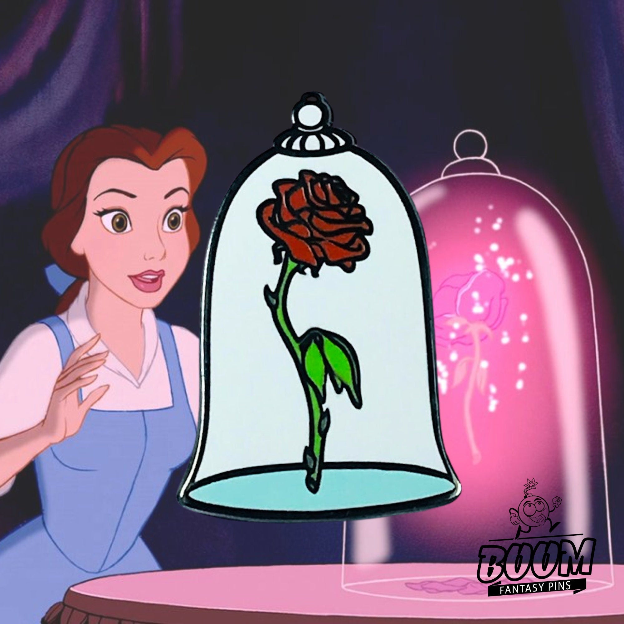 Pin's – Belle de La Belle et la Bête – Disney Fantasy