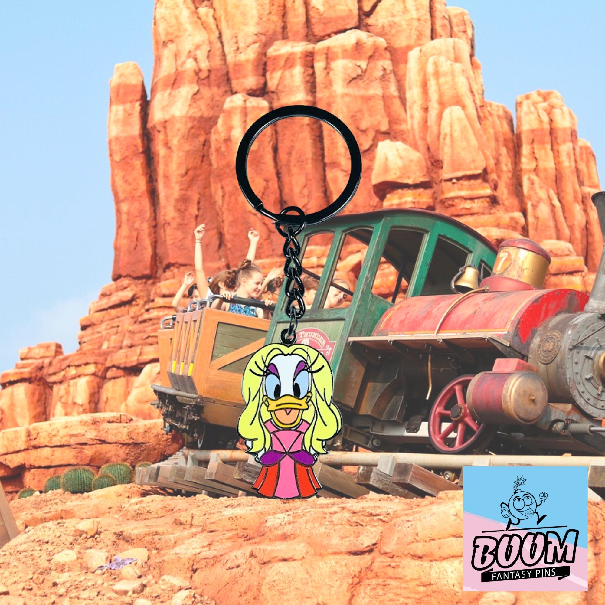 Llavero – Daisy Duck de Mr. Duck Steps Out – Disney Fantasy