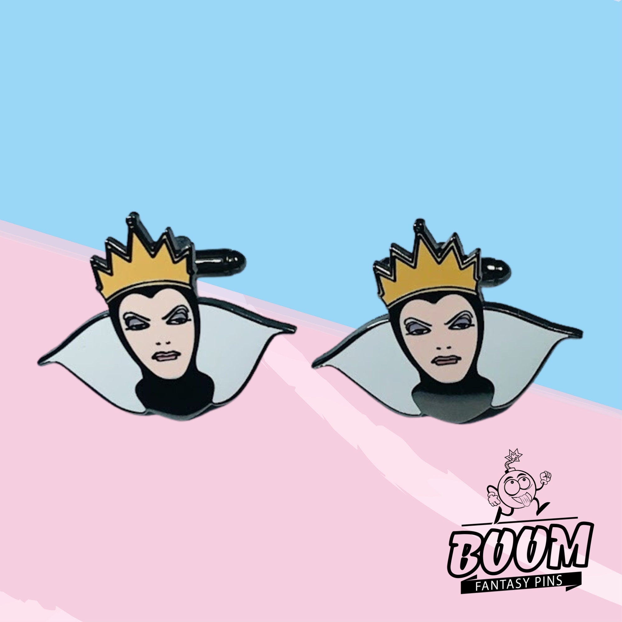 Boutons de manchette – La Méchante Reine de Blanche-Neige – Disney Fantasy