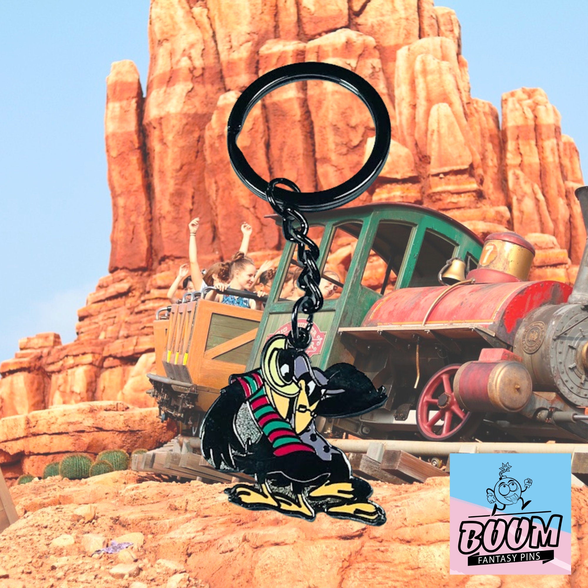 Llavero – Raven Jim de Boom Fantasy – Disney Fantasy