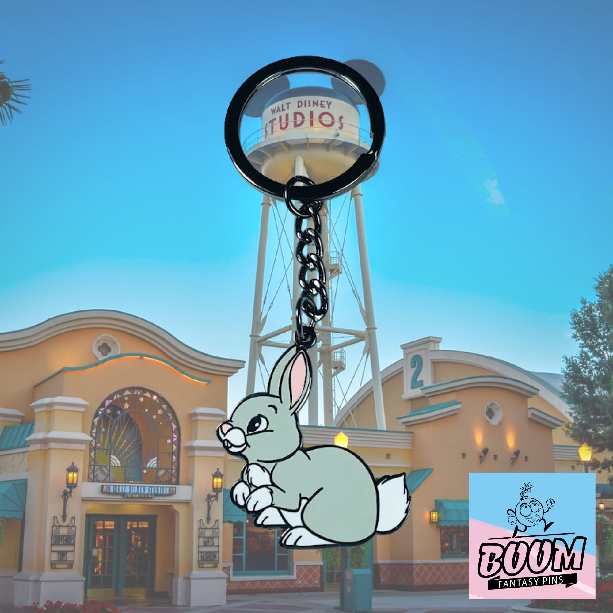 Llavero – Conejo de Blancanieves y los Siete Enanitos – Disney Fantasy